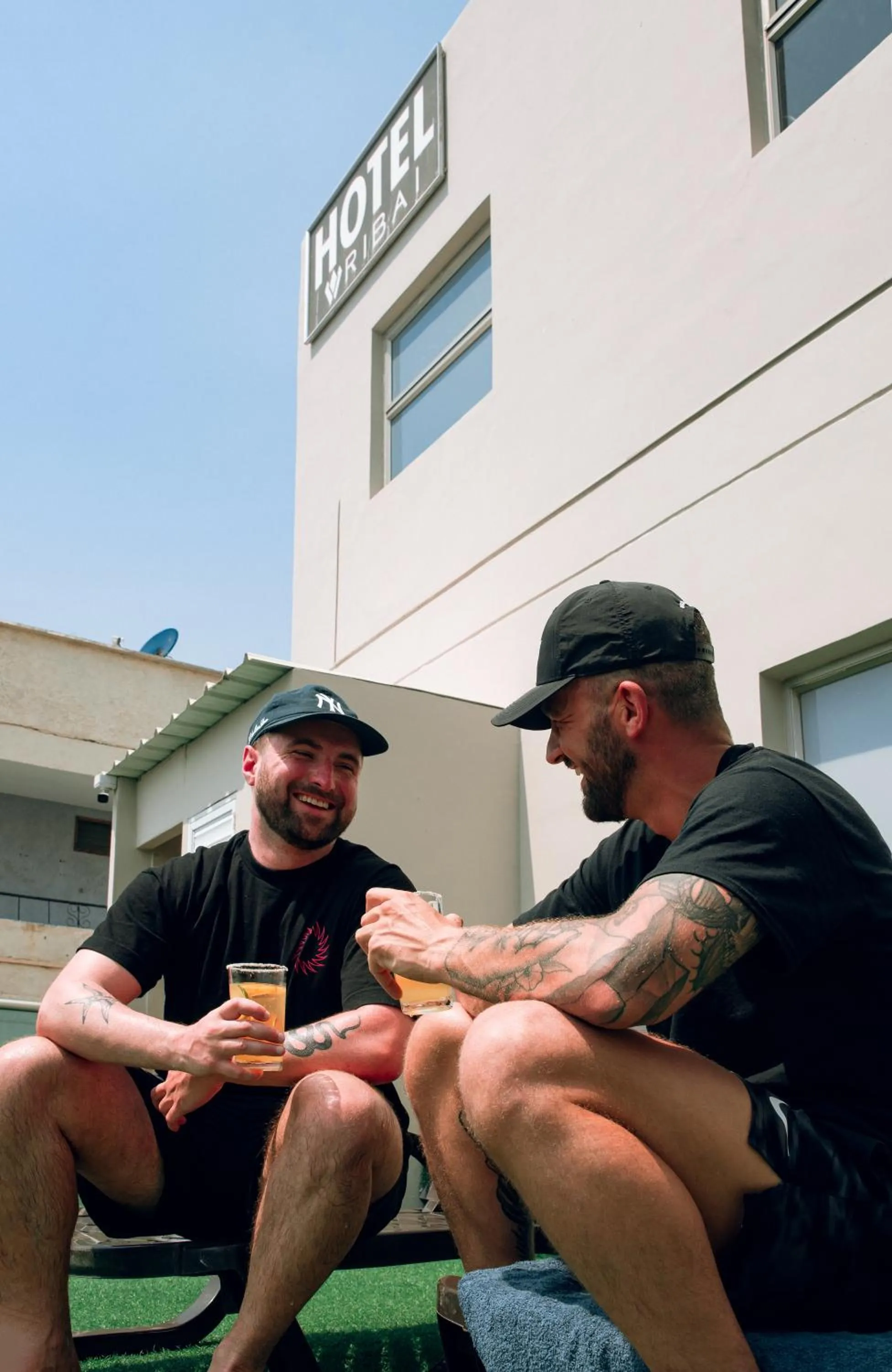 Balcony/Terrace in Ribai Hotels Santa Marta