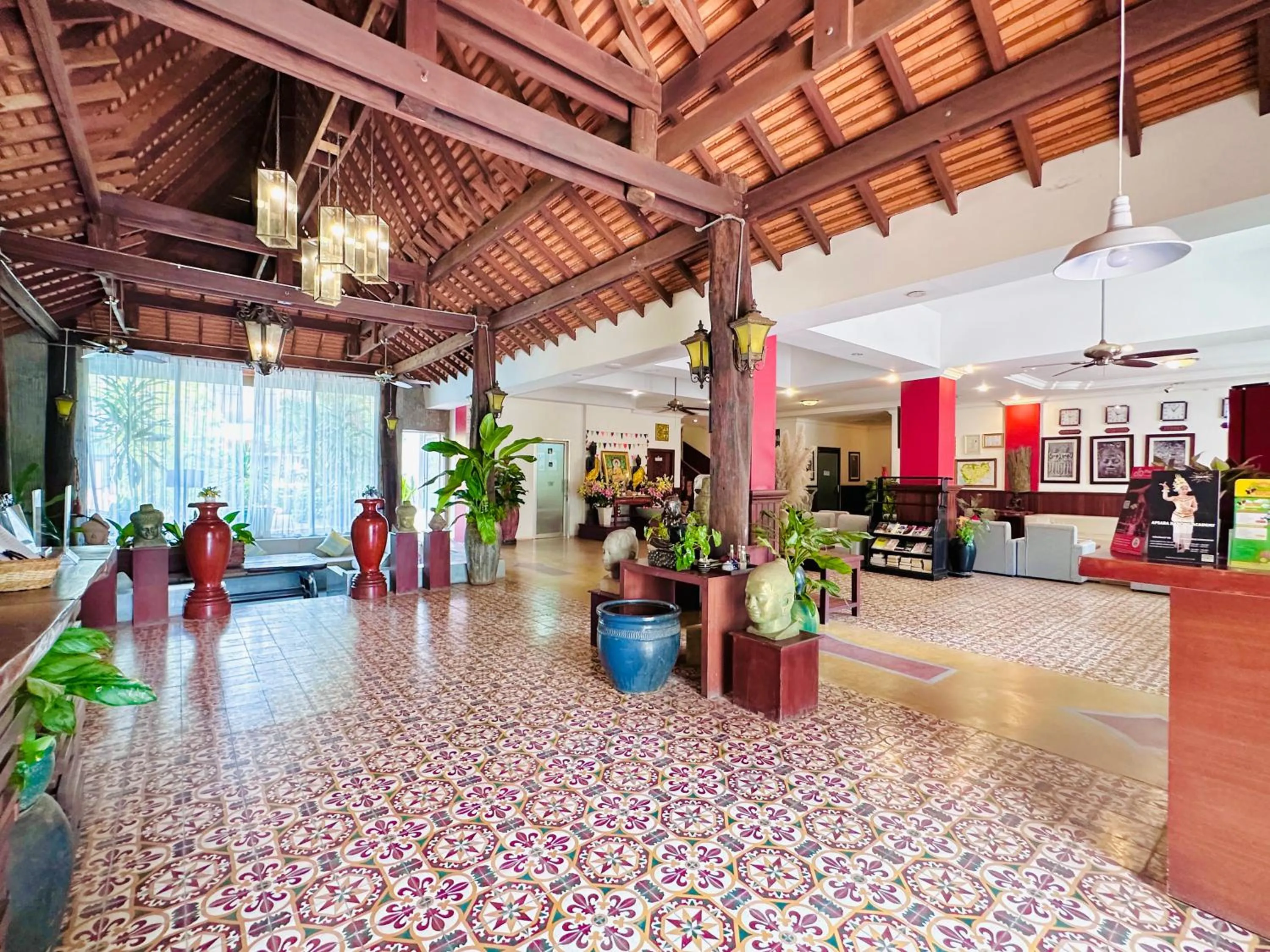 Lobby or reception in Mekong Angkor Palace Inn