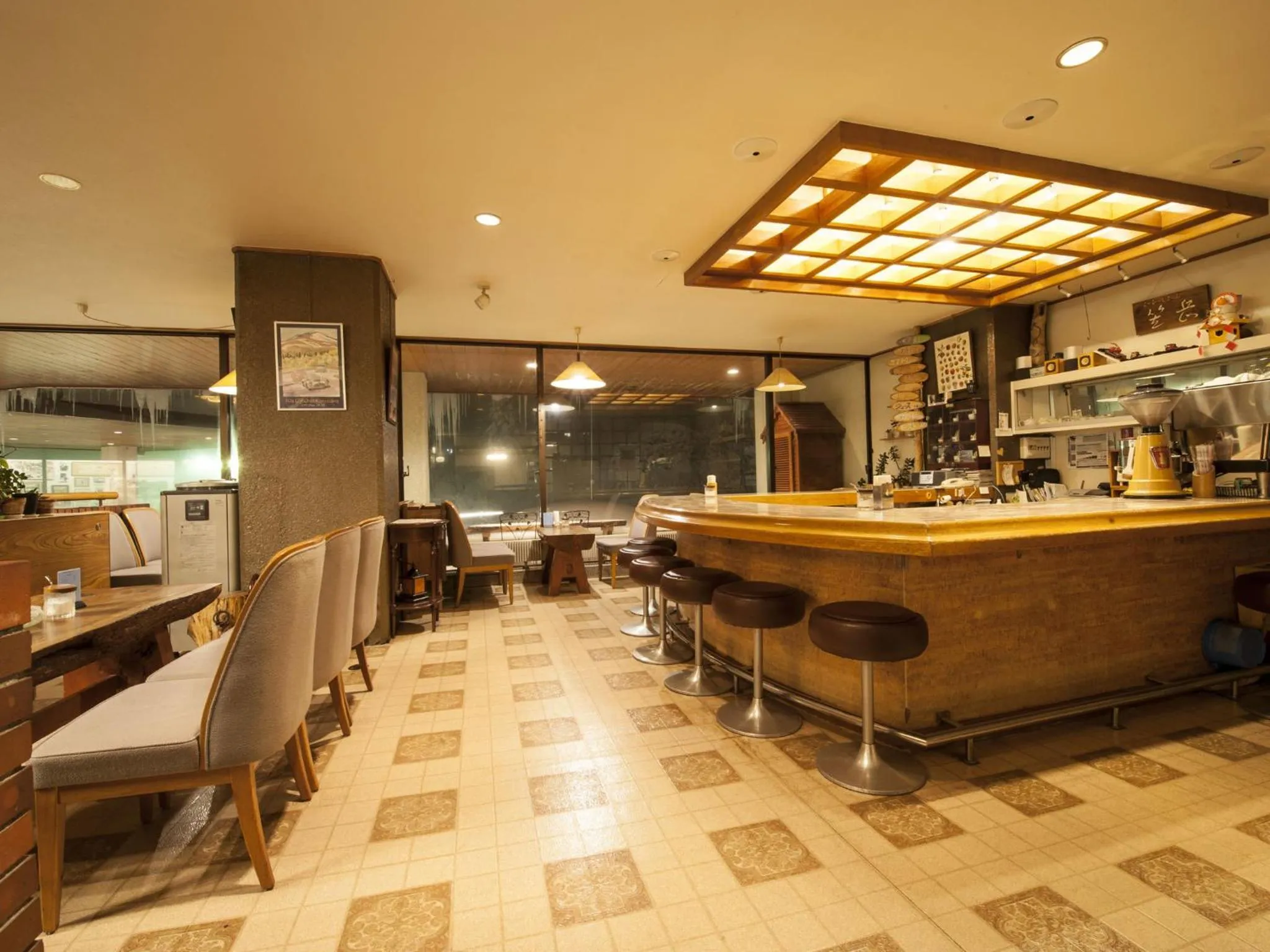 Lounge or bar in Kumanoyu Hotel