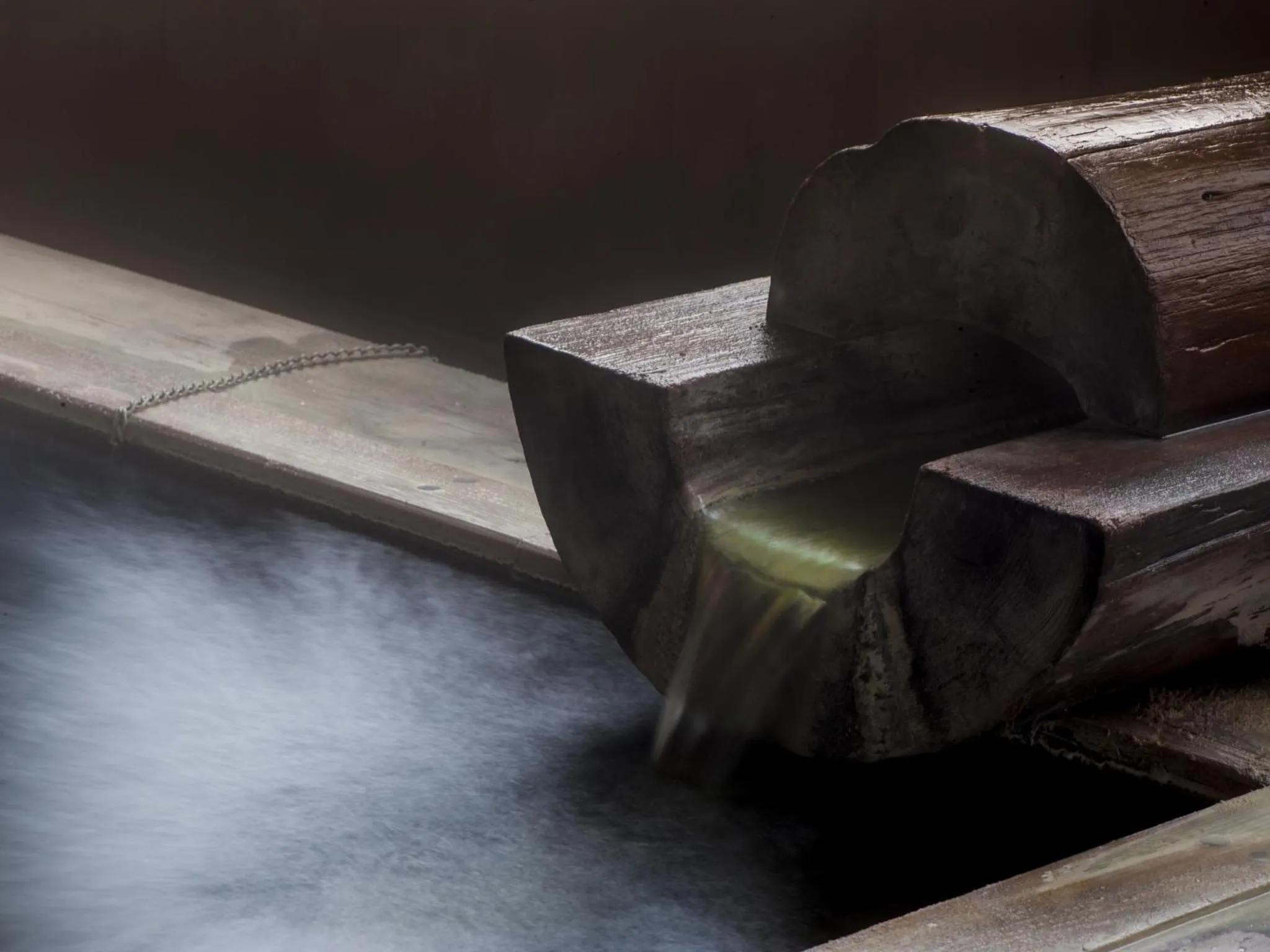 Hot Spring Bath in Kumanoyu Hotel