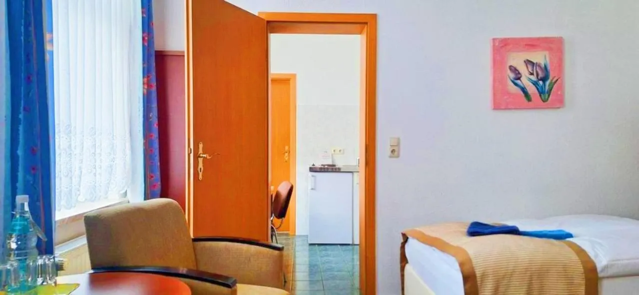 Bed in Hotel Boizenburger Hof