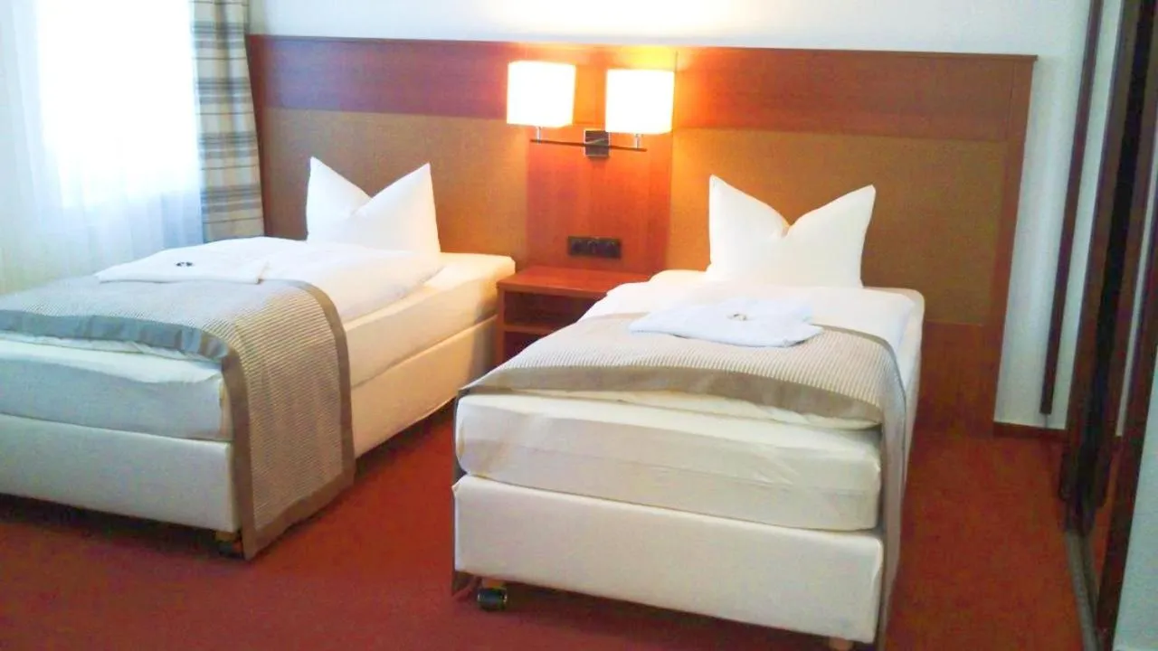 Bed in Hotel Boizenburger Hof