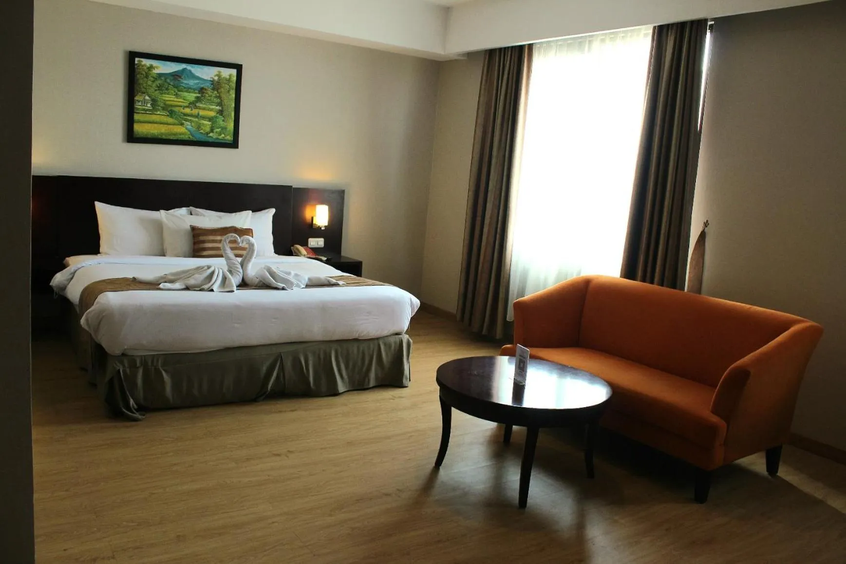 Bed in Asialink Premier hotel