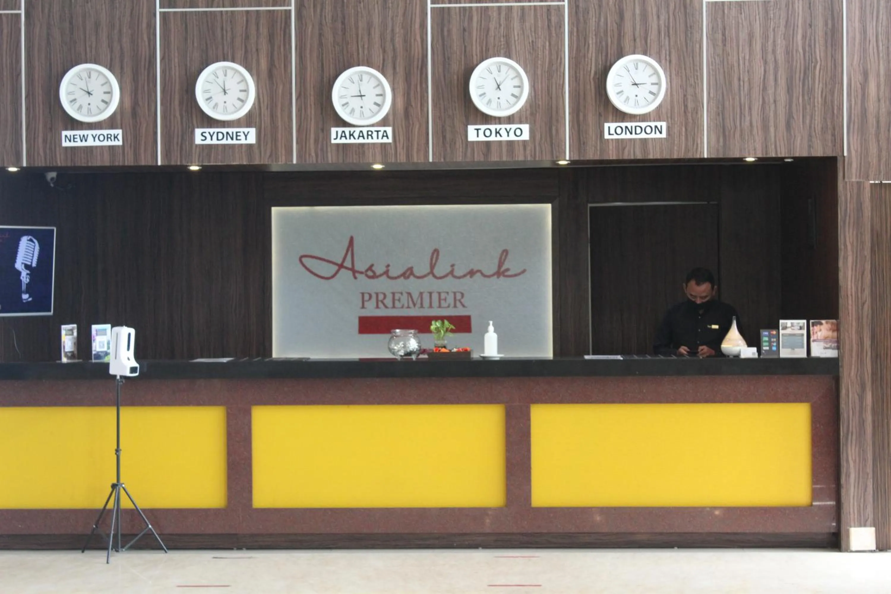 Lobby or reception in Asialink Premier hotel