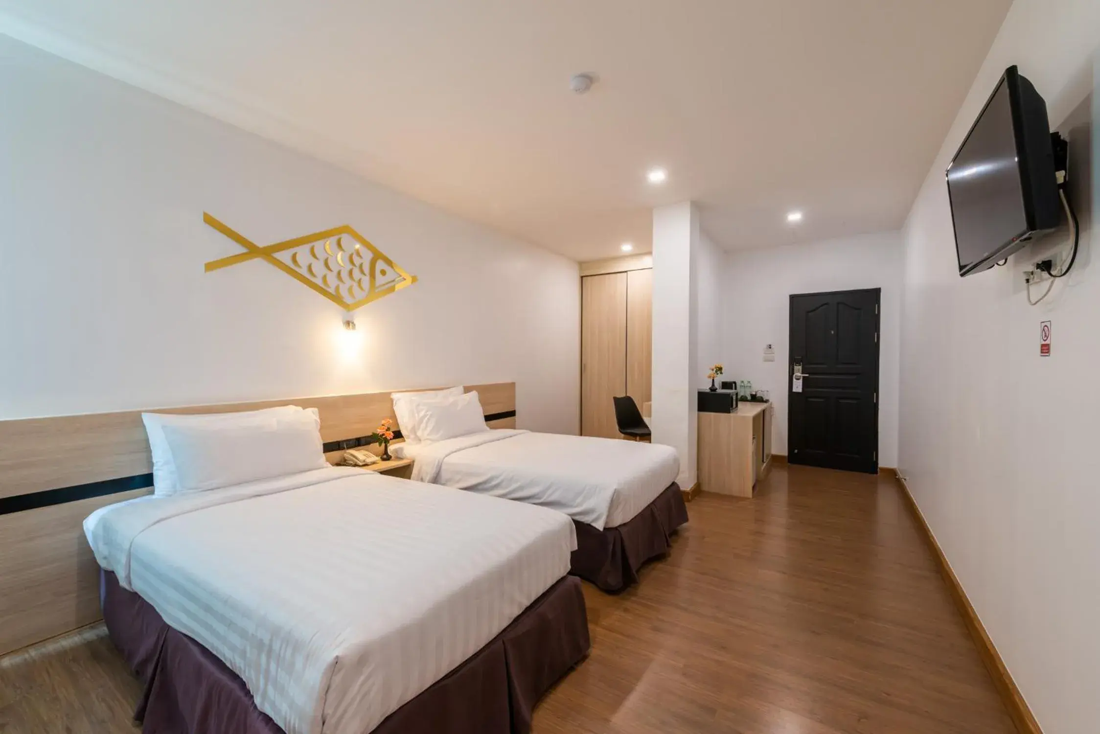 Twin Room with Pool View in Arawana Regency North Pattaya Twin Room with Pool View in Arawana Regency North Pattaya