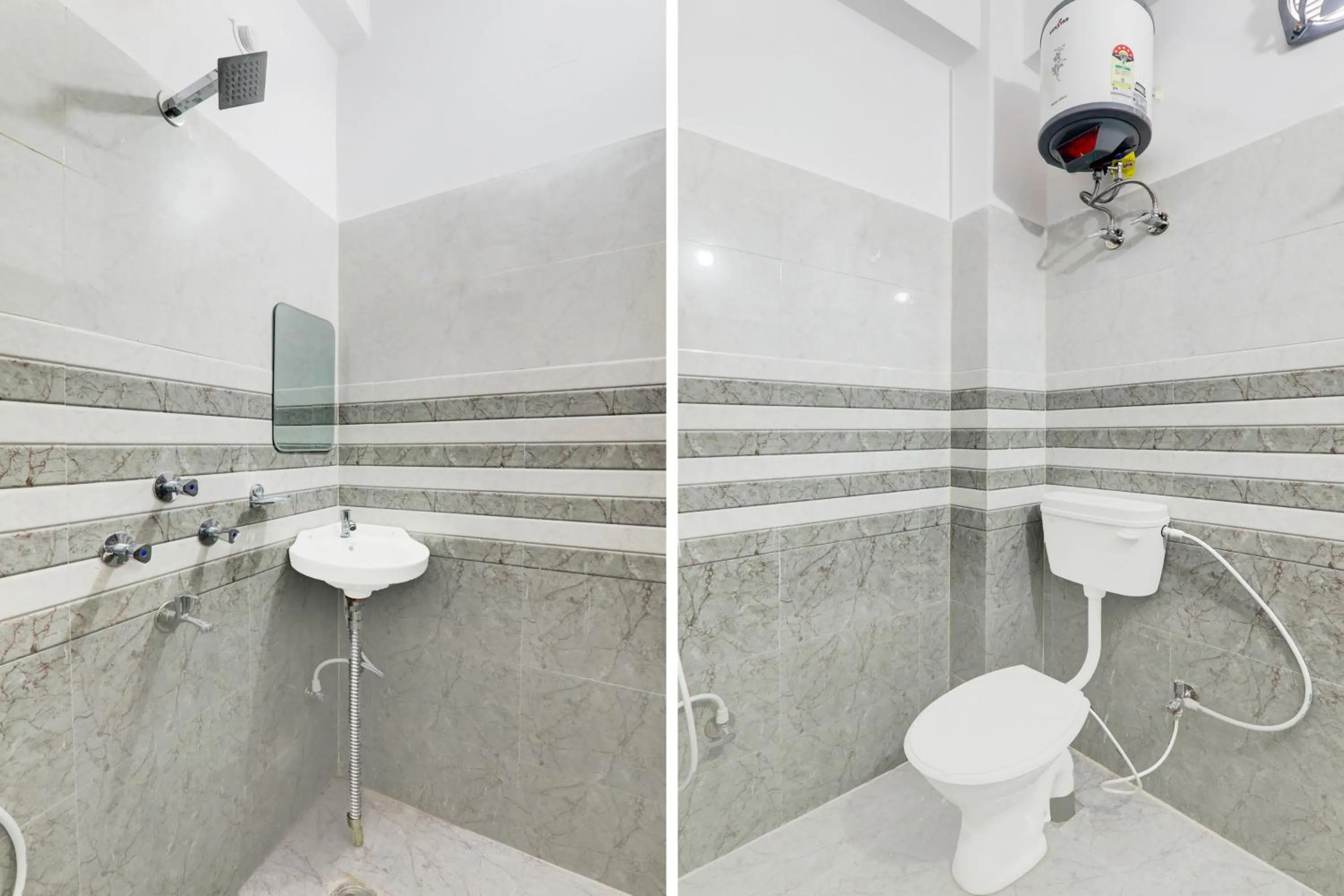 Bathroom in Super Hotel O Kadam Ghat Near Ashok RajPath