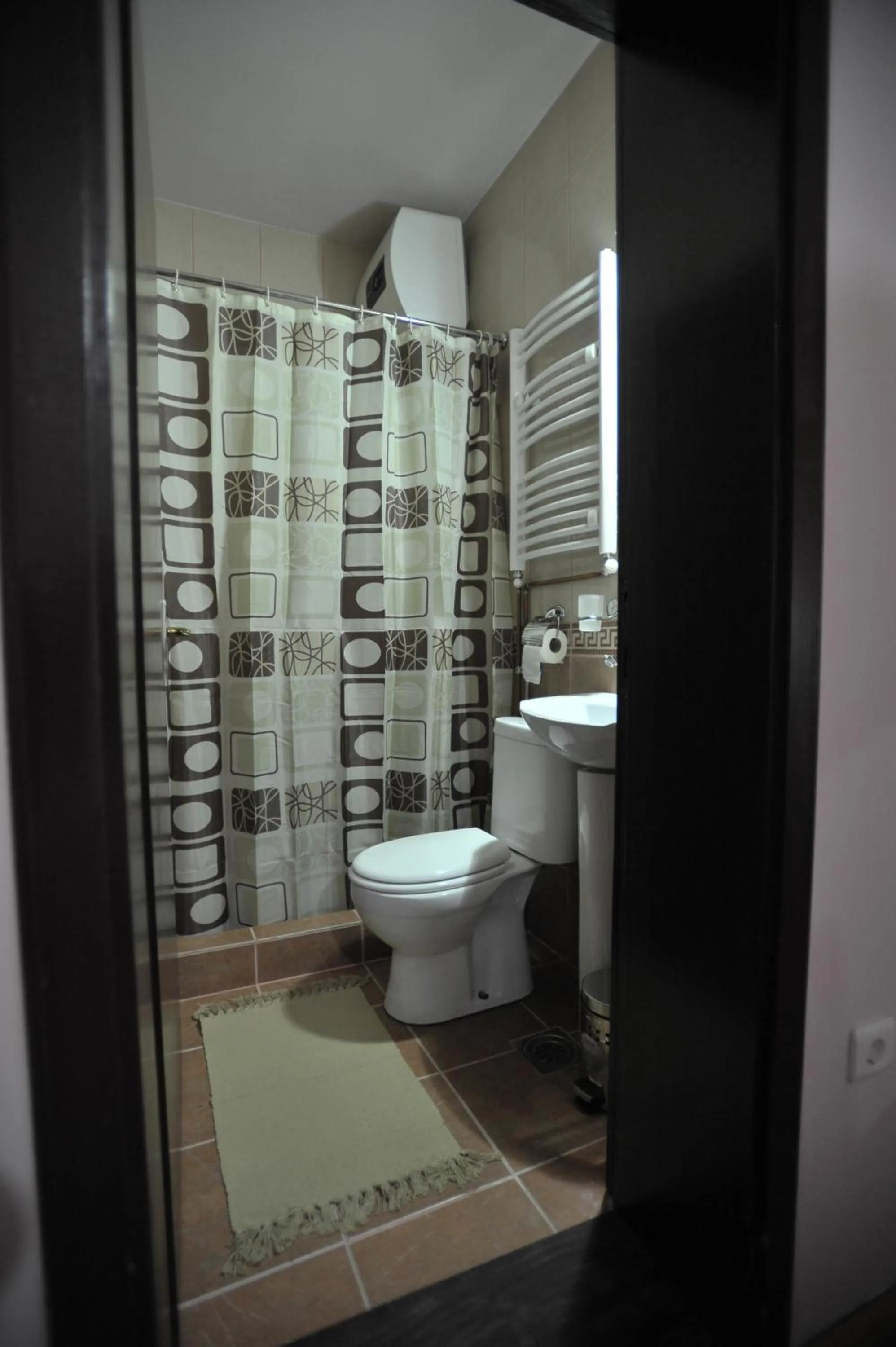 Toilet in Garni Hotel City