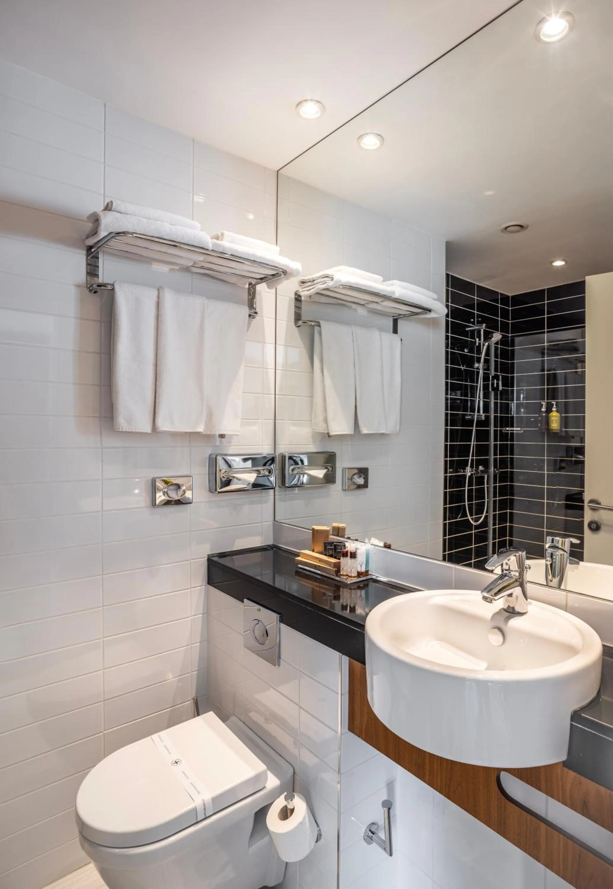 Shower in Nobel Palace Hotel