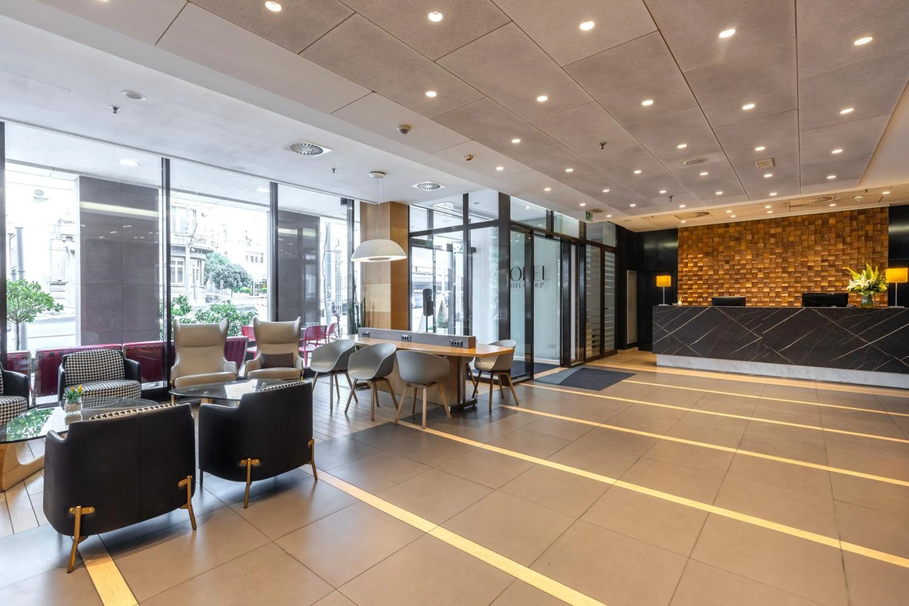 Living room in Nobel Palace Hotel