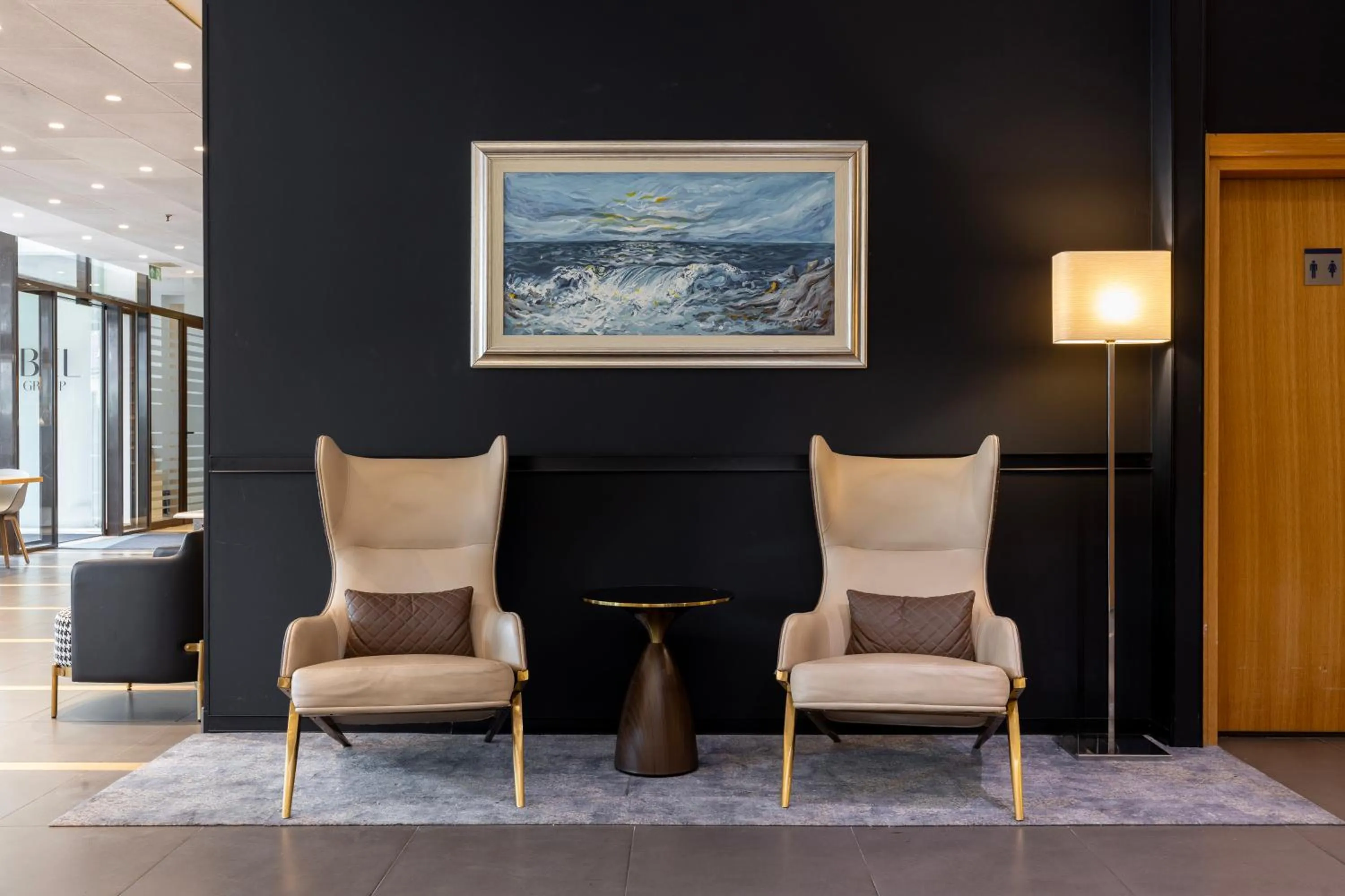 Living room in Nobel Palace Hotel