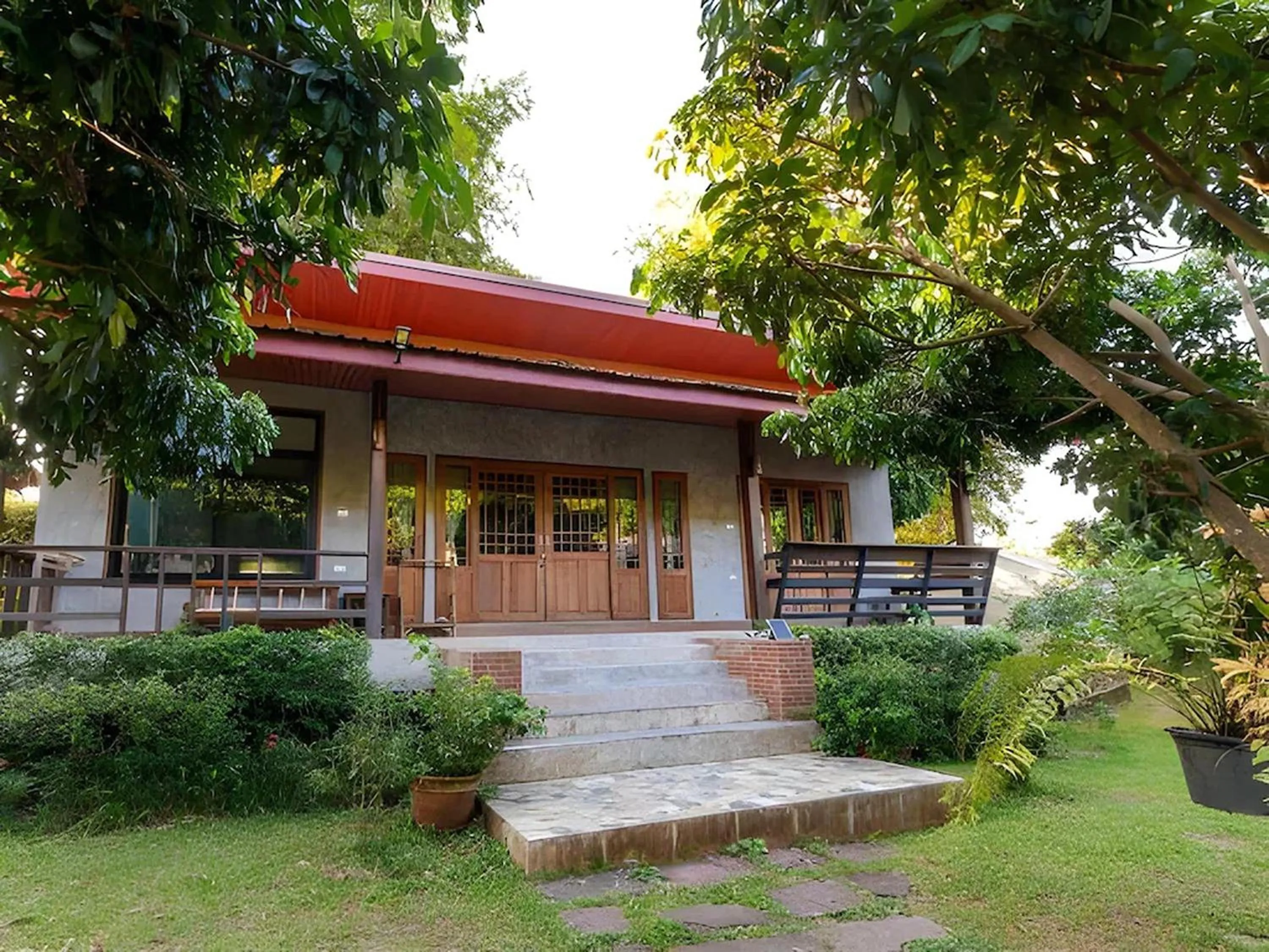 Property building in Lion Cafe Resort