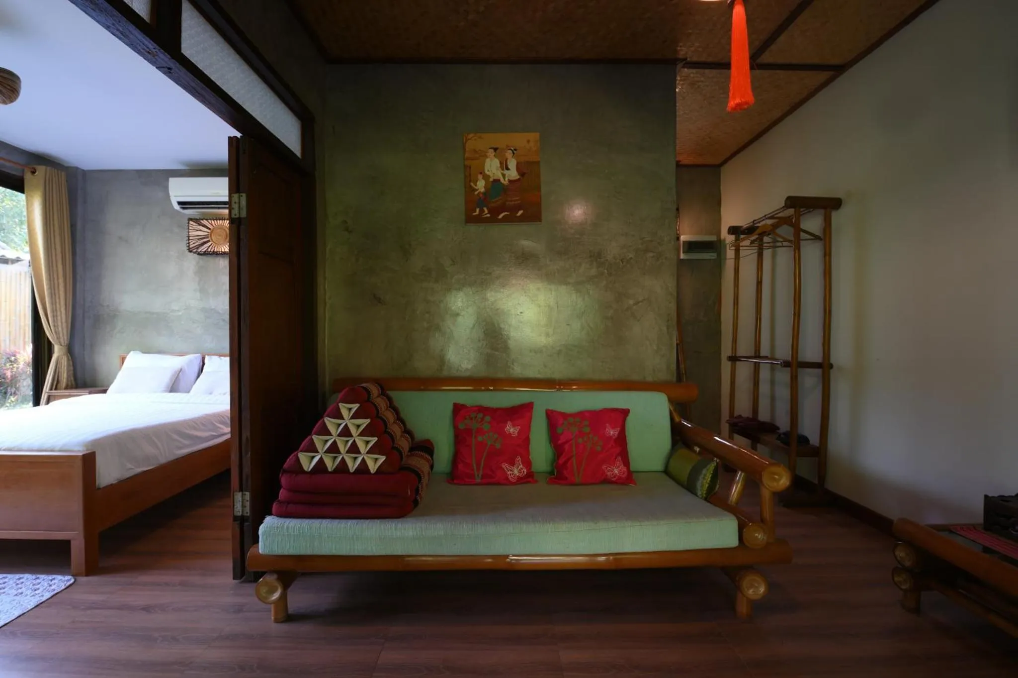 Bed in lion resort & cafe