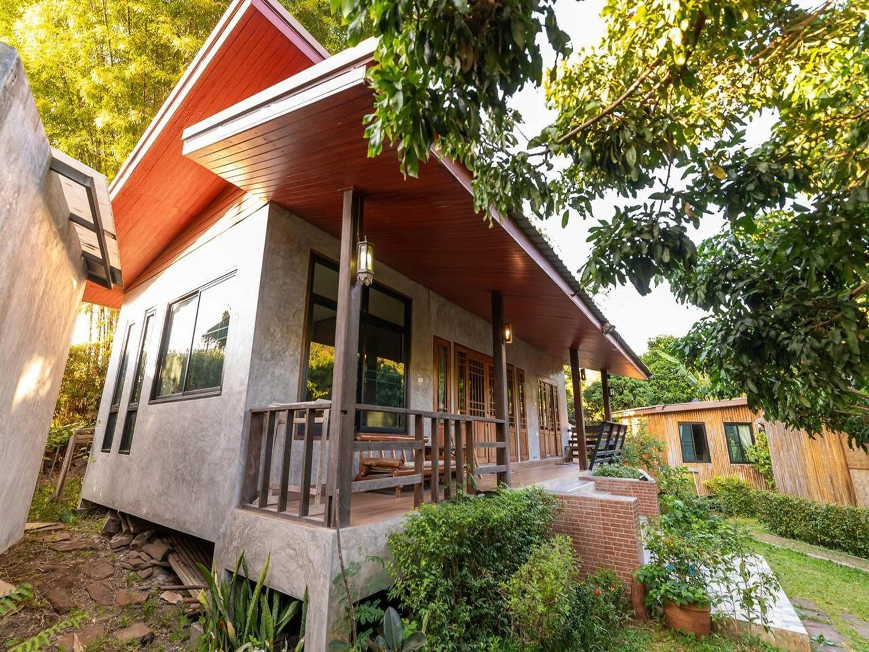 Property building in Lion Cafe Resort