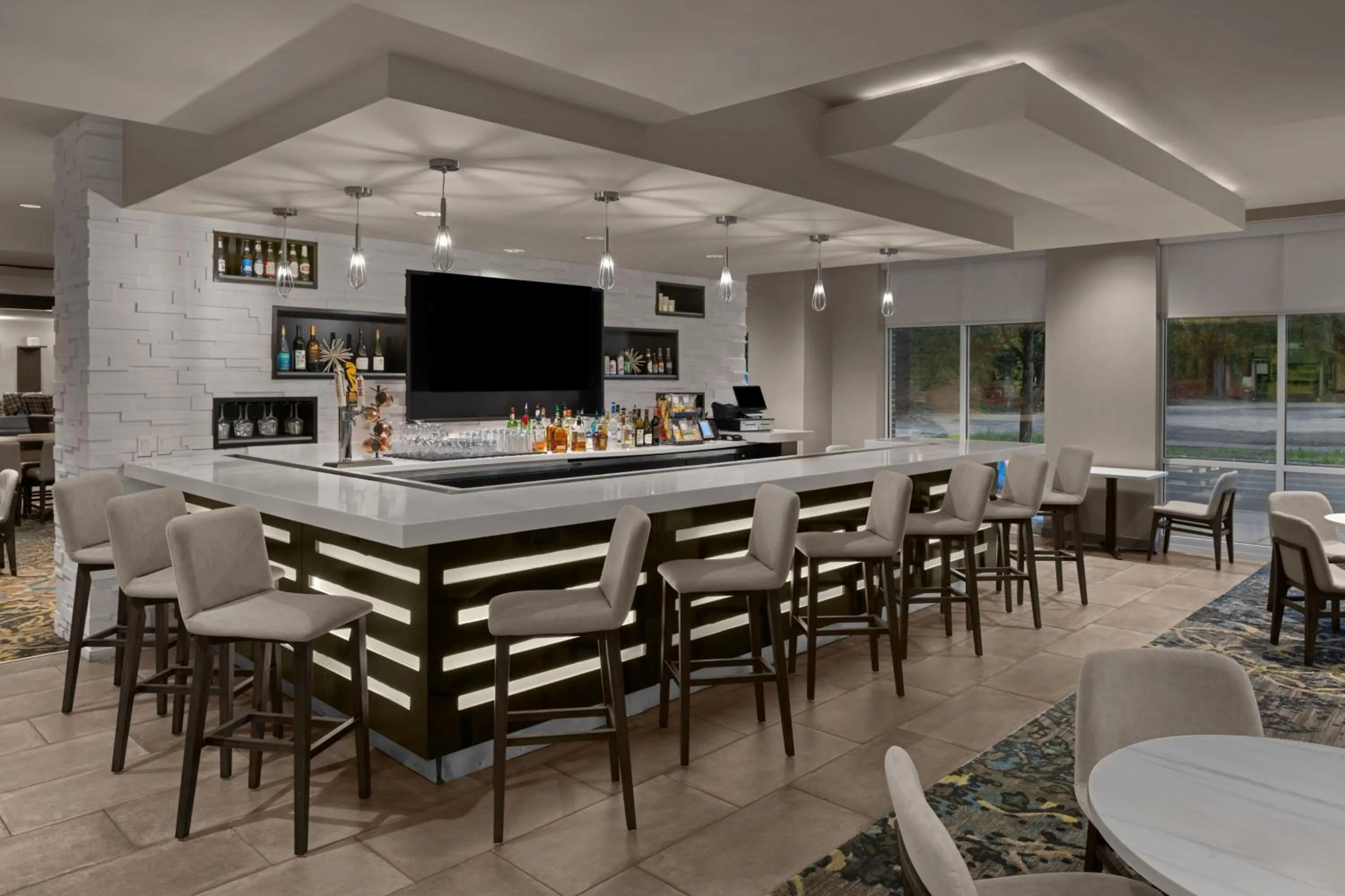Lounge or bar in Residence Inn by Marriott Durham Duke University Medical Center Area
