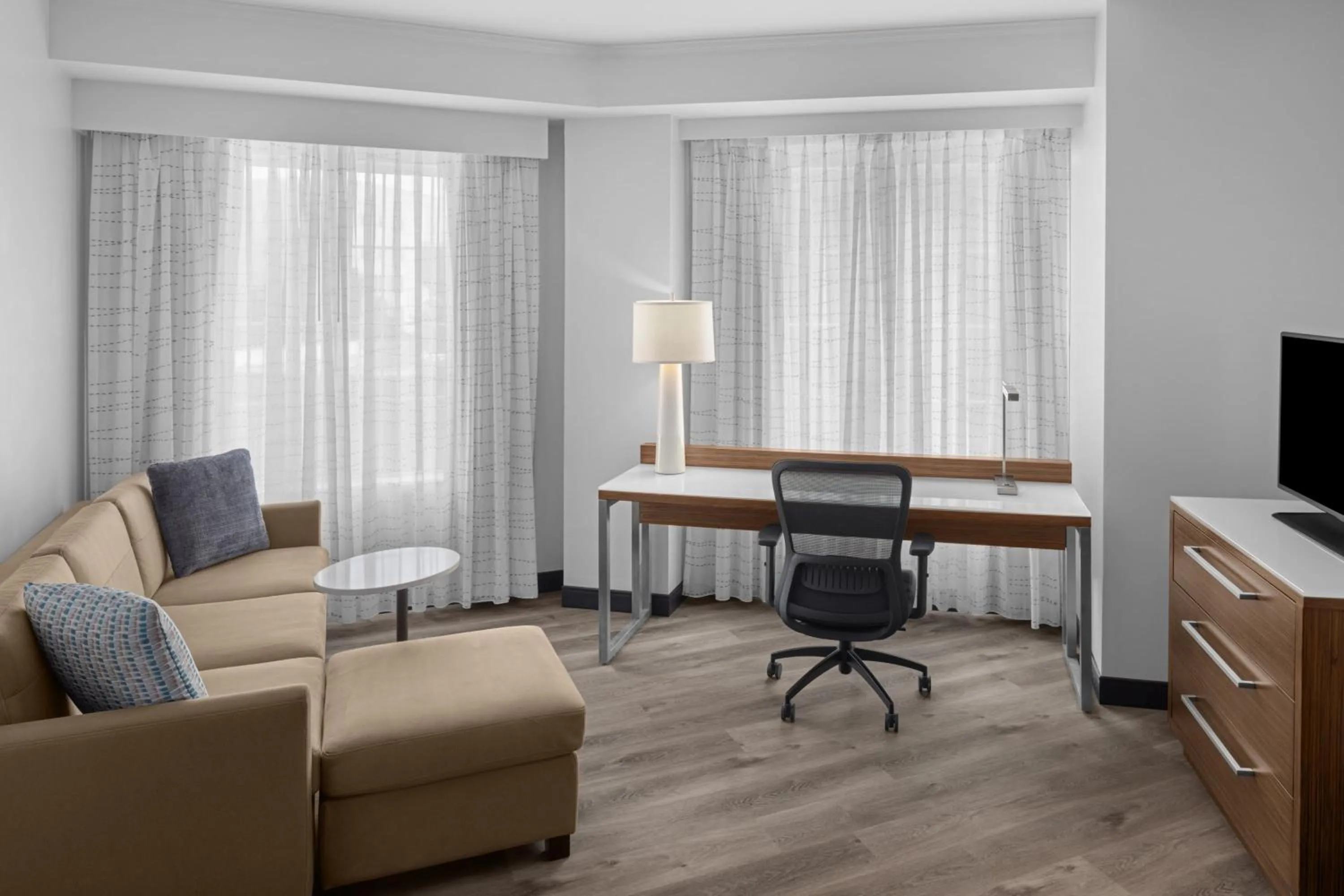 Living room in Residence Inn by Marriott Durham Duke University Medical Center Area