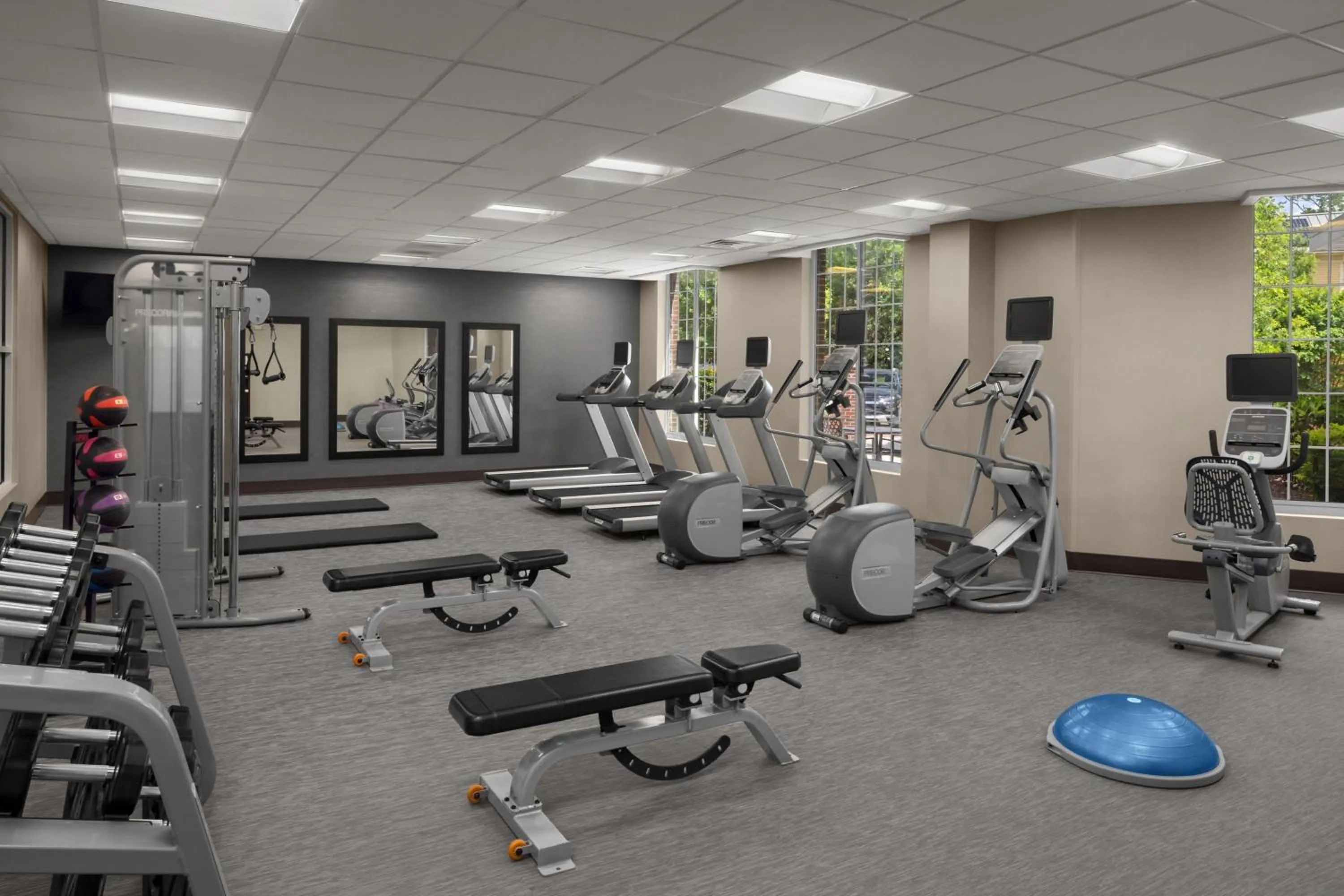 Fitness centre/facilities in Residence Inn by Marriott Durham Duke University Medical Center Area
