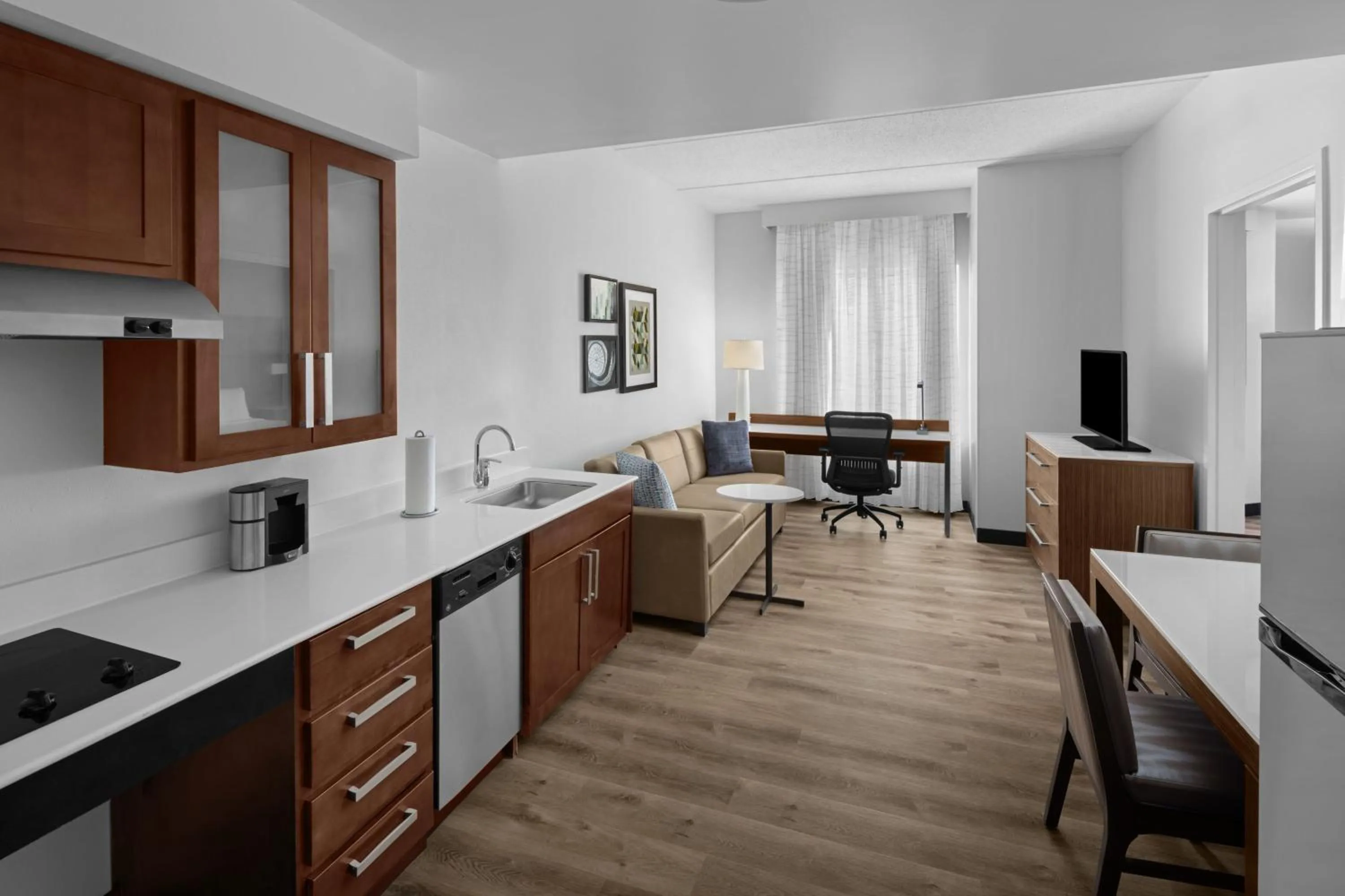 Living room in Residence Inn by Marriott Durham Duke University Medical Center Area