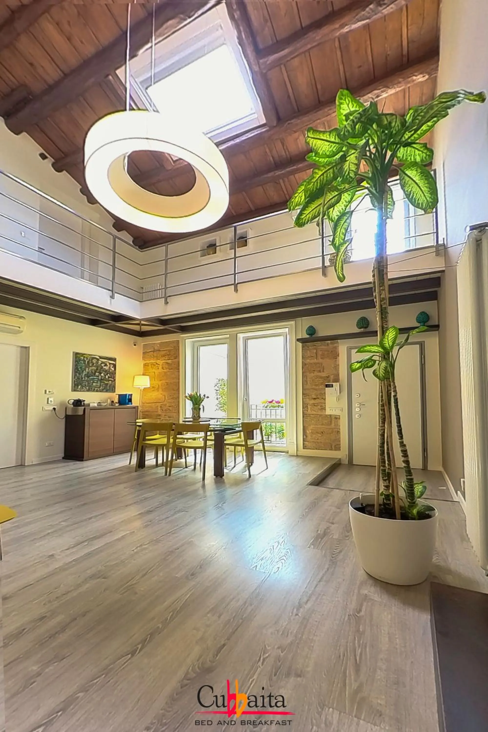 Lounge or bar in B&B Cubbaita