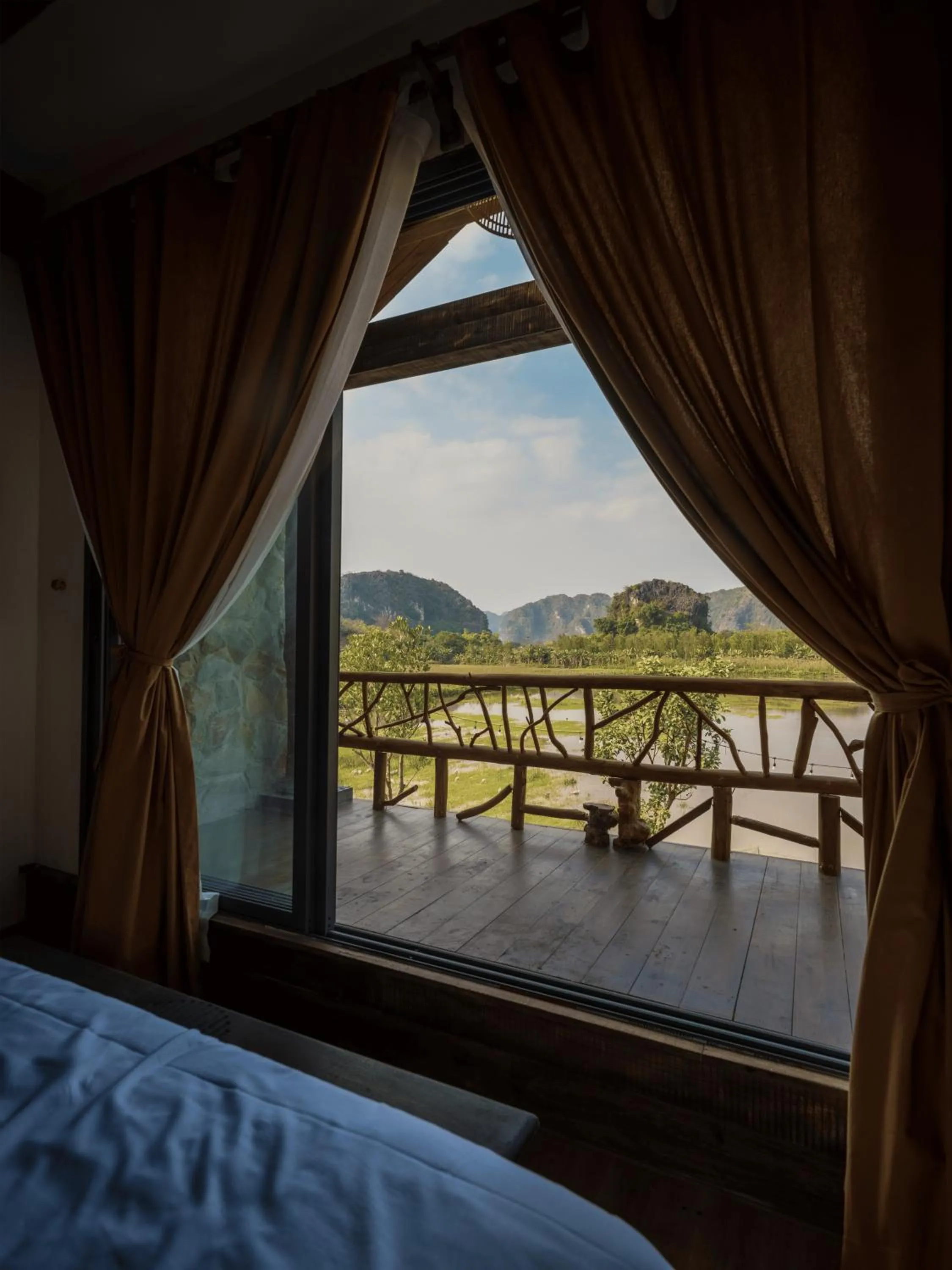 Bed in Ailee Villa&Hotel TamCoc