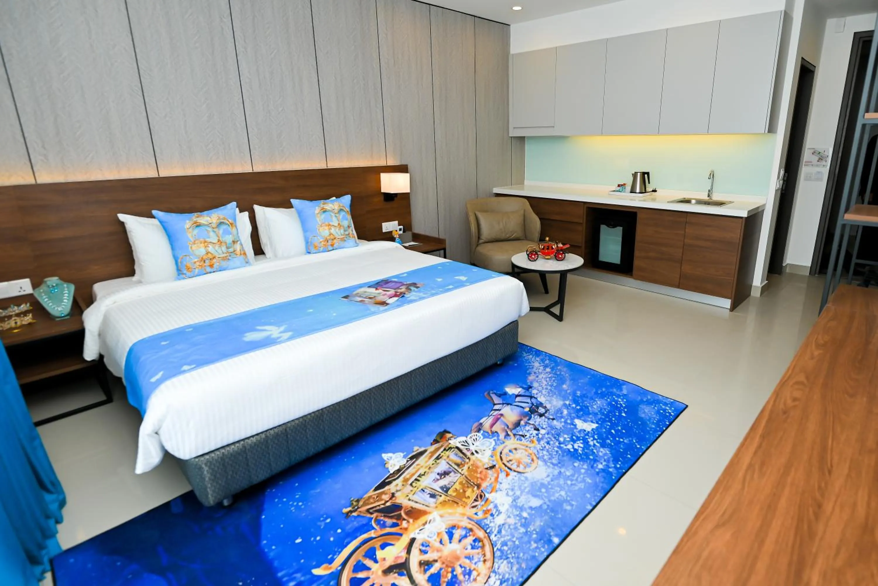 Bedroom, Bed in 1001 Nights Boutique Genting Highlands