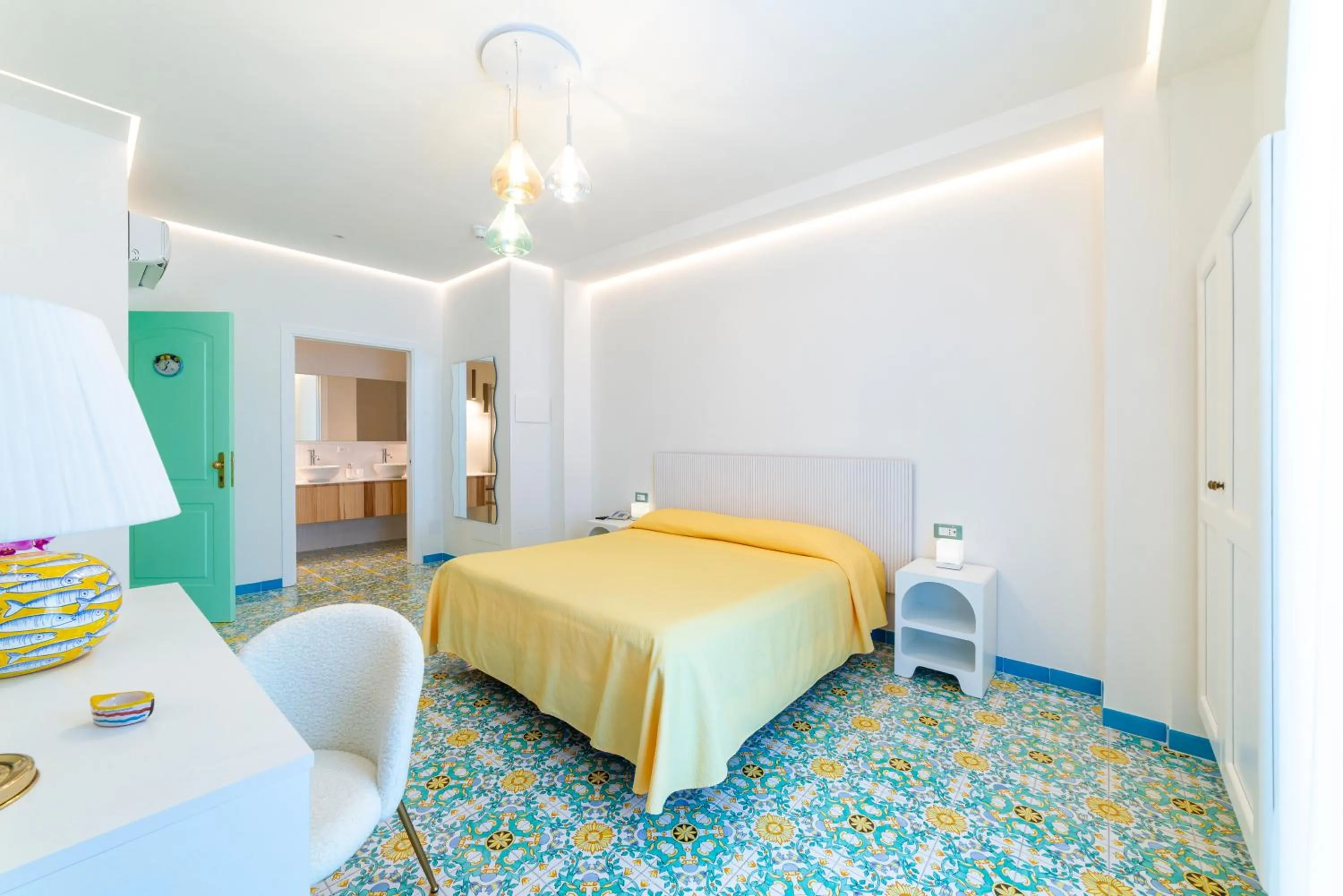 Bed in Hotel Villa Bianca