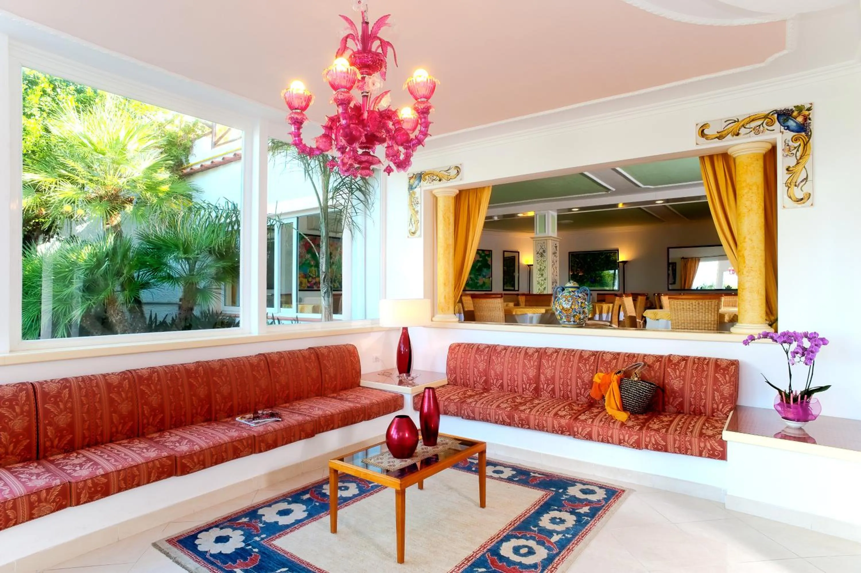 Living room in Hotel Villa Bianca