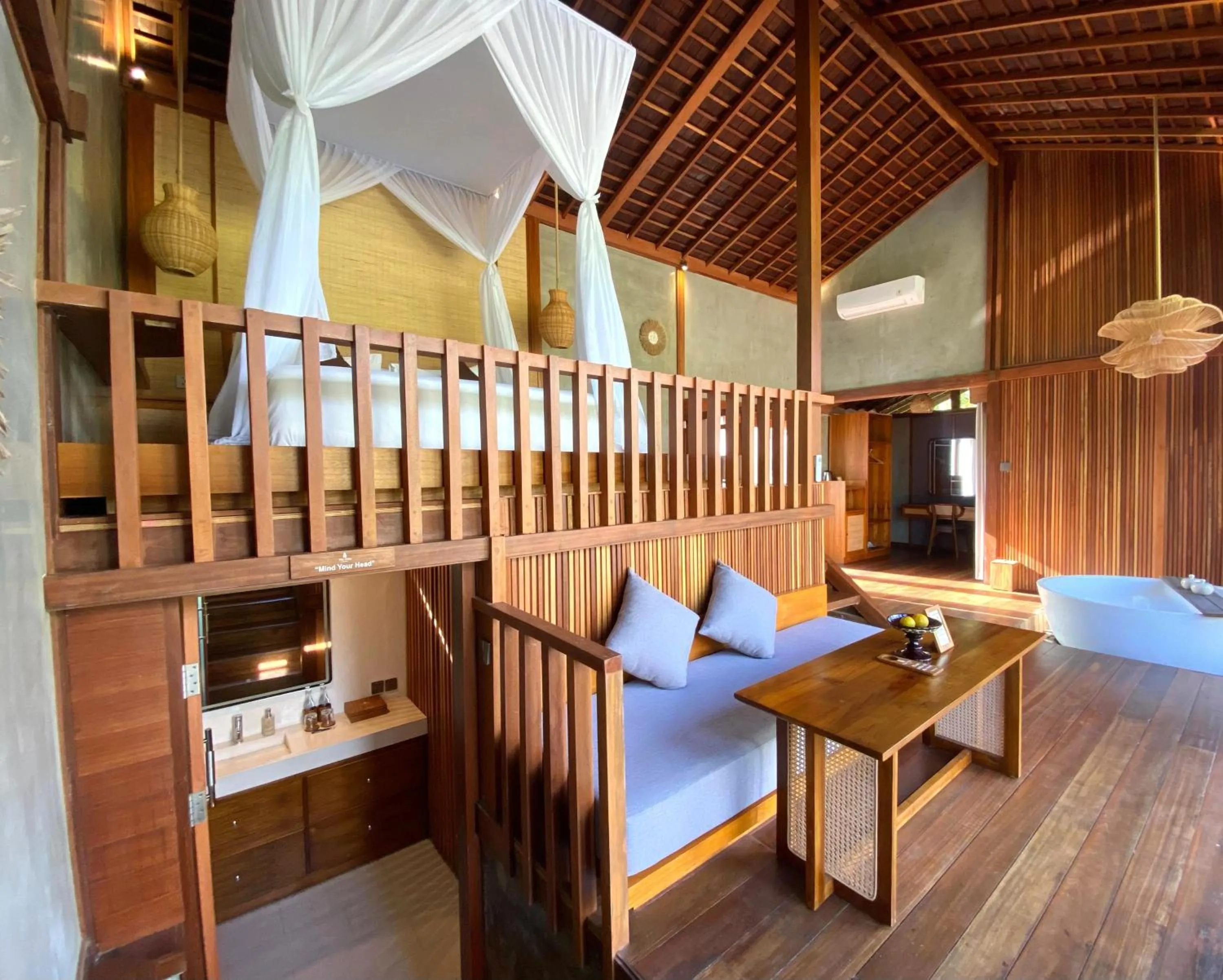 Bedroom, Bed in The Pulu Villas by GenuineHost