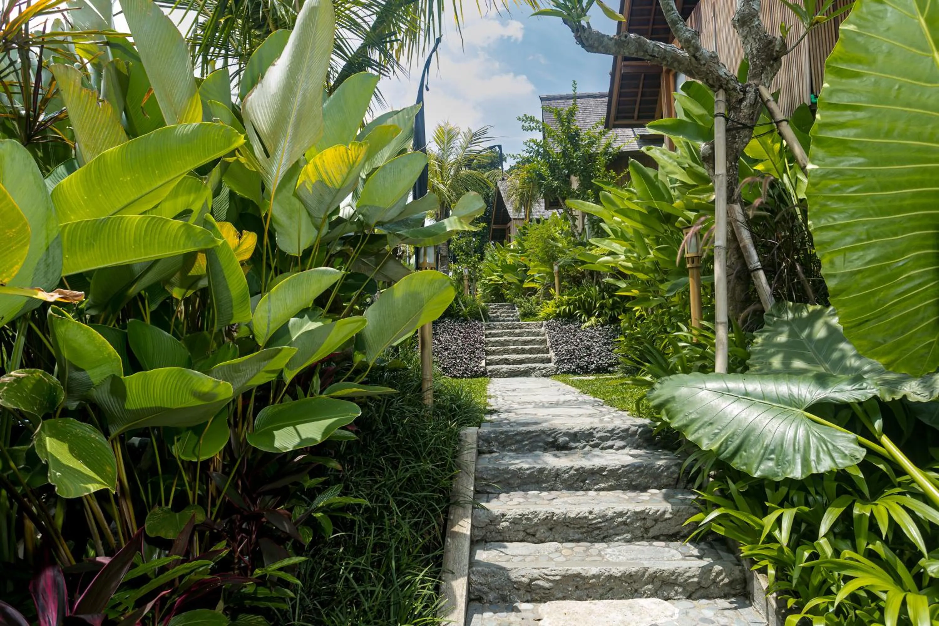 Facade/entrance in The Pulu Villas by GenuineHost