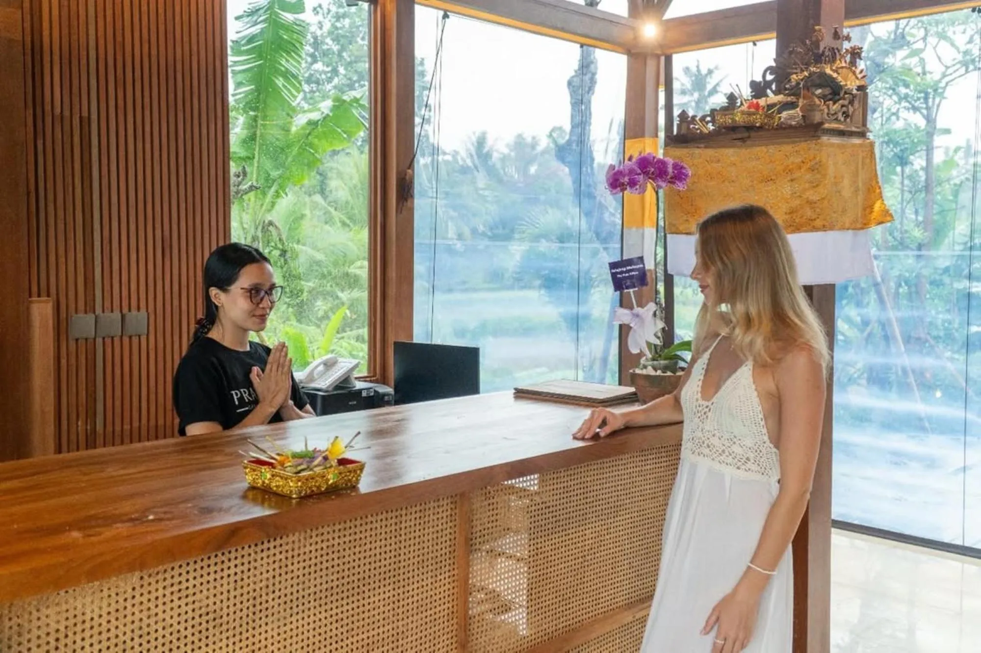 Lobby or reception in The Pulu Villas by GenuineHost