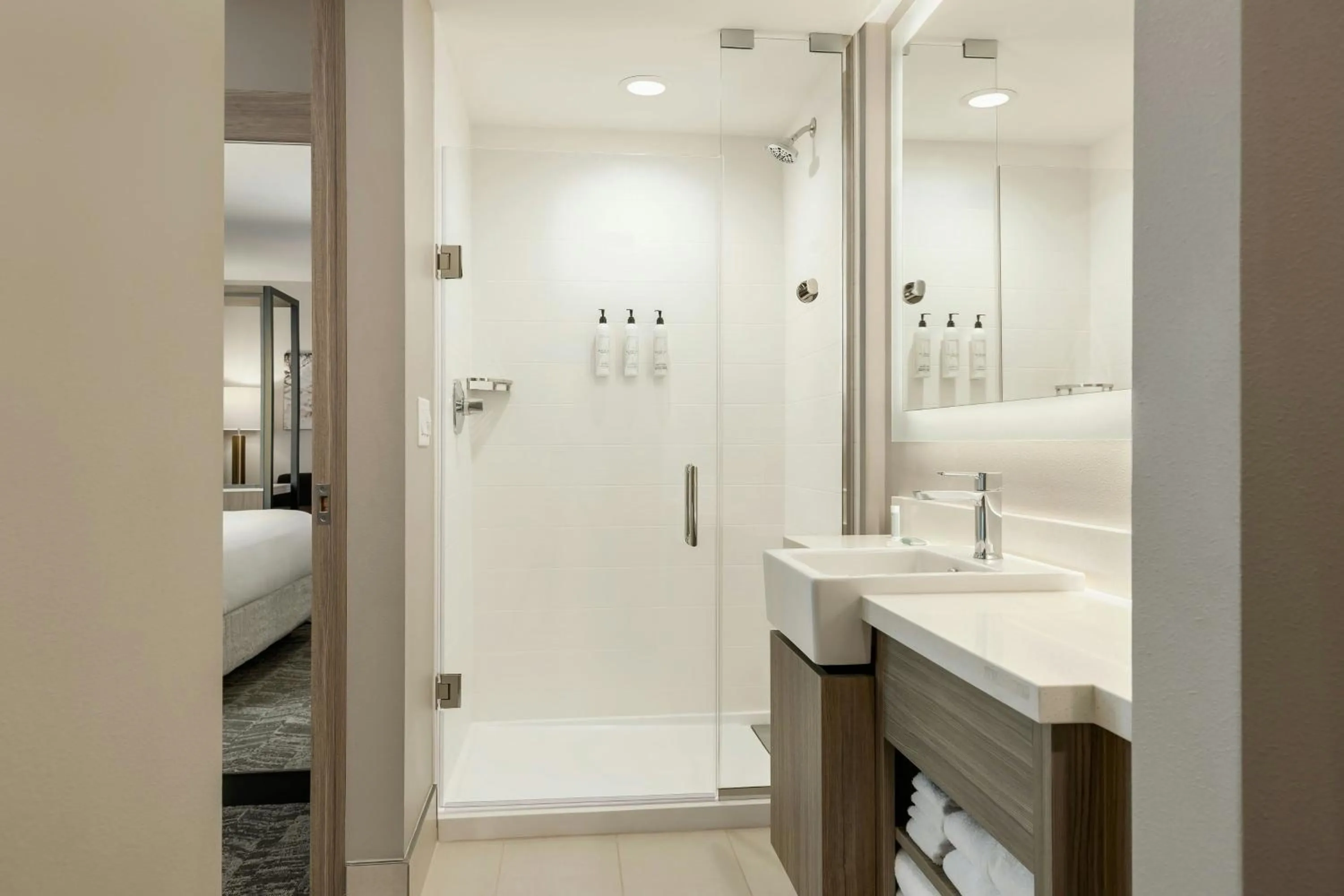 Bathroom in SpringHill Suites by Marriott Fargo
