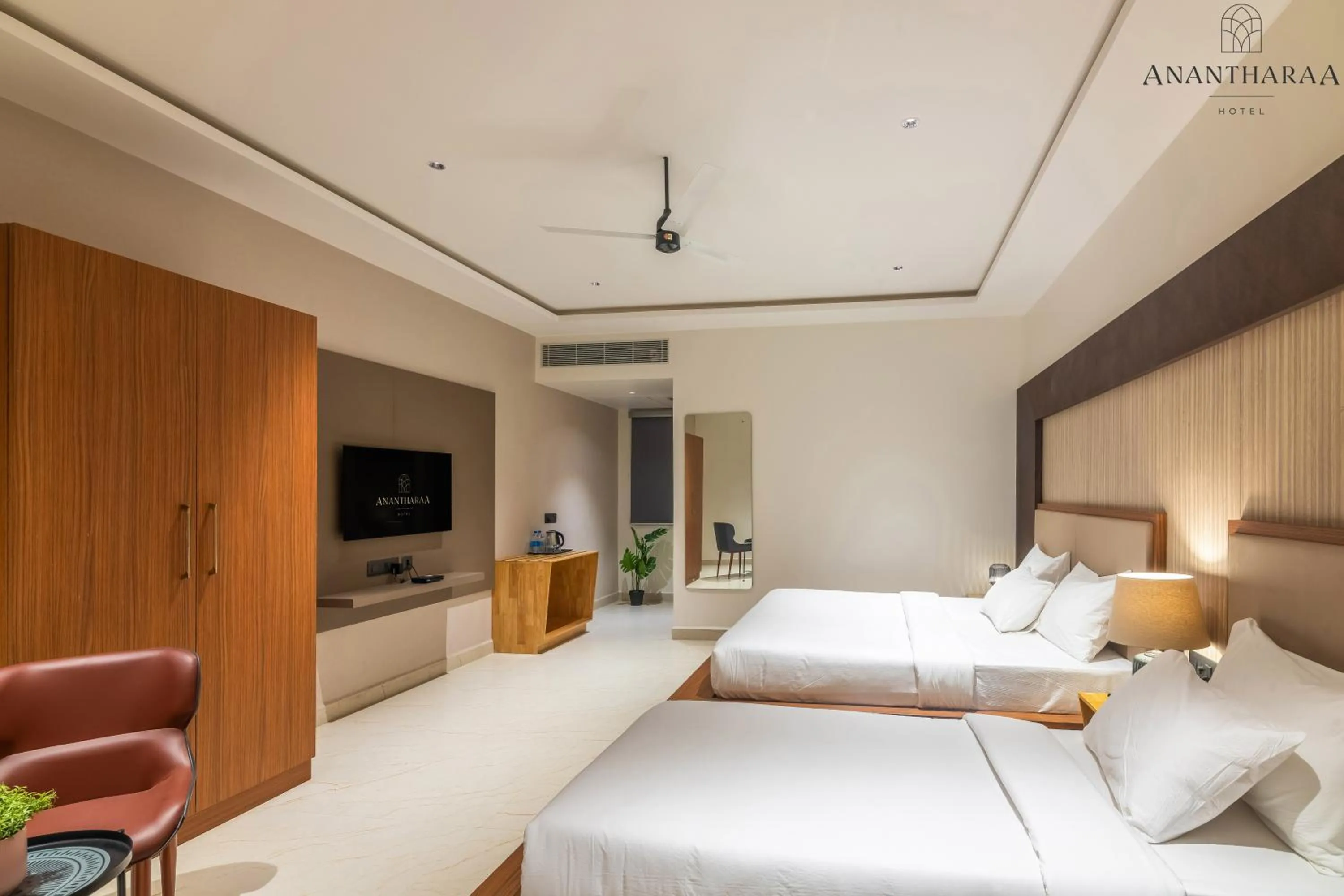 Bedroom, Bed in Anantharaa Hotel