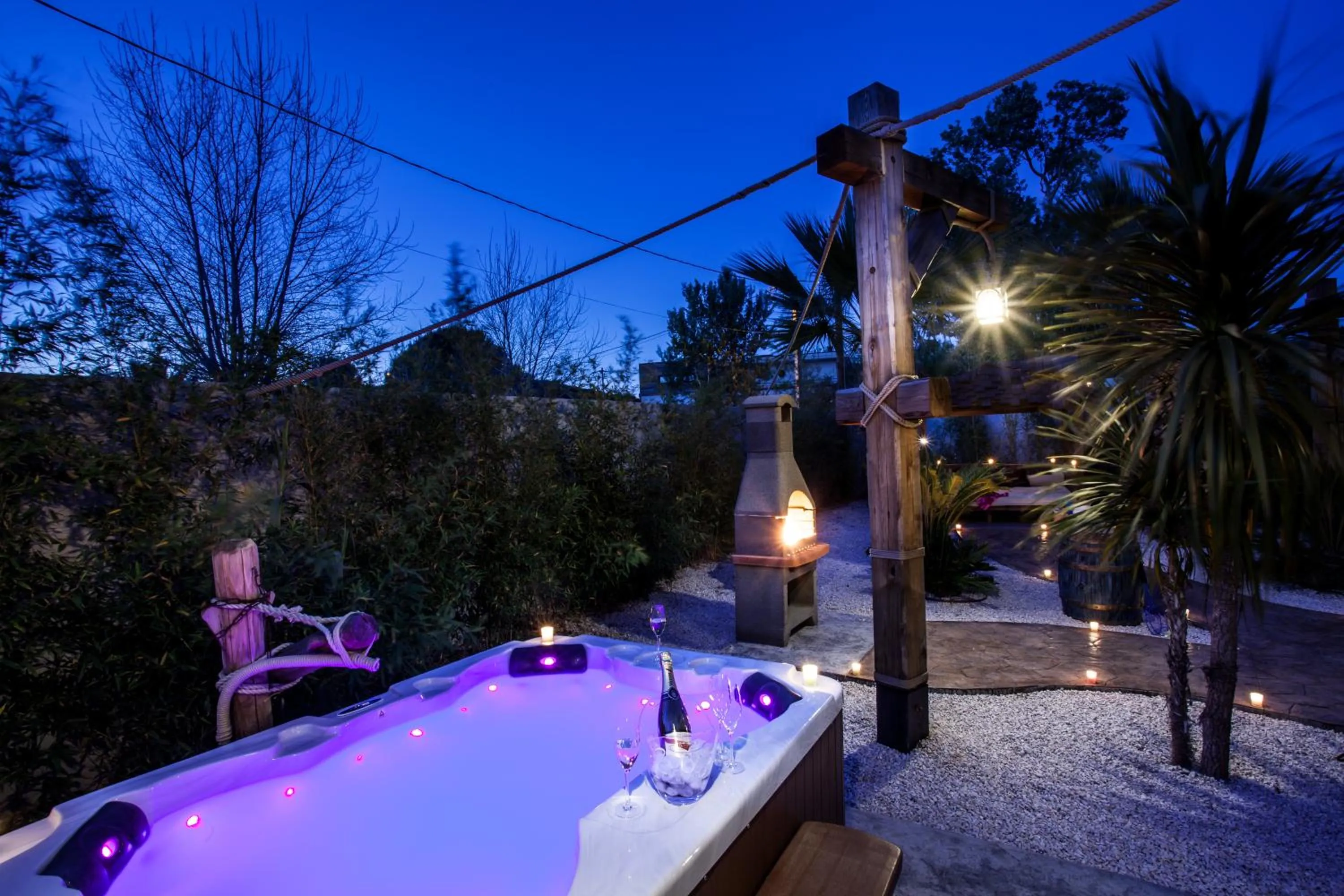 Patio in Hôtel Cap Pirate