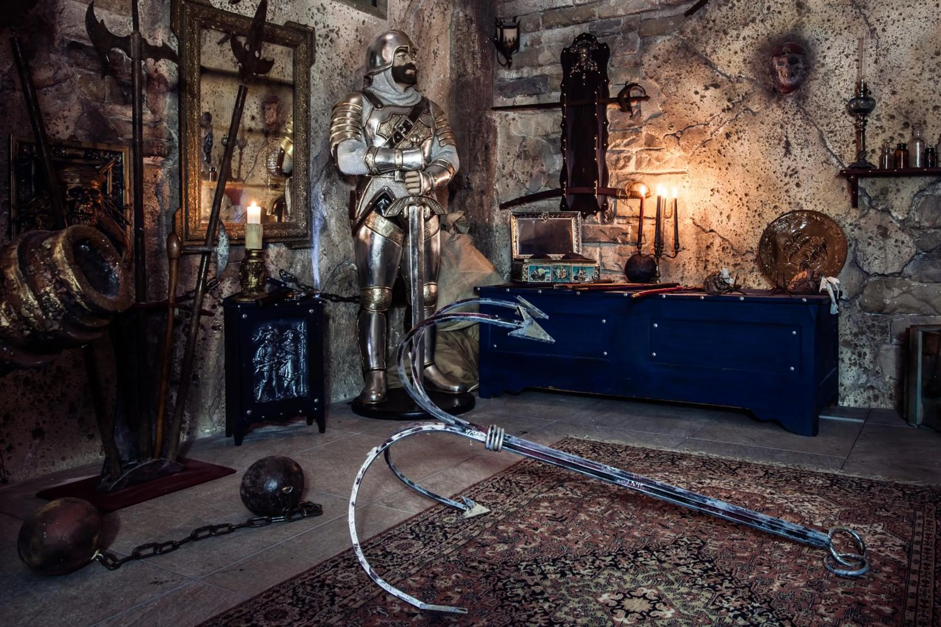 Decorative detail in Hôtel Cap Pirate