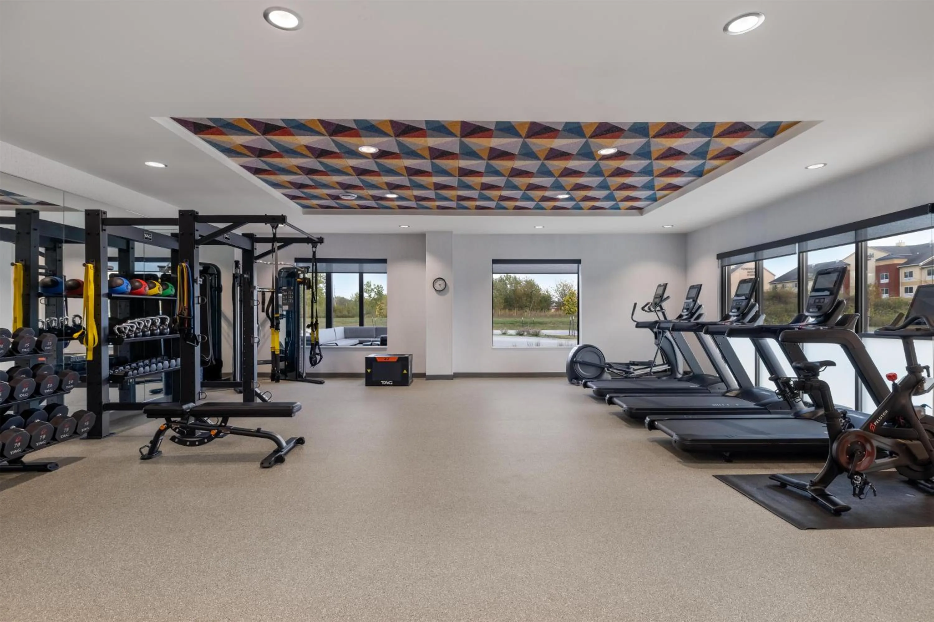 Fitness centre/facilities in Home2 Suites By Hilton Ames