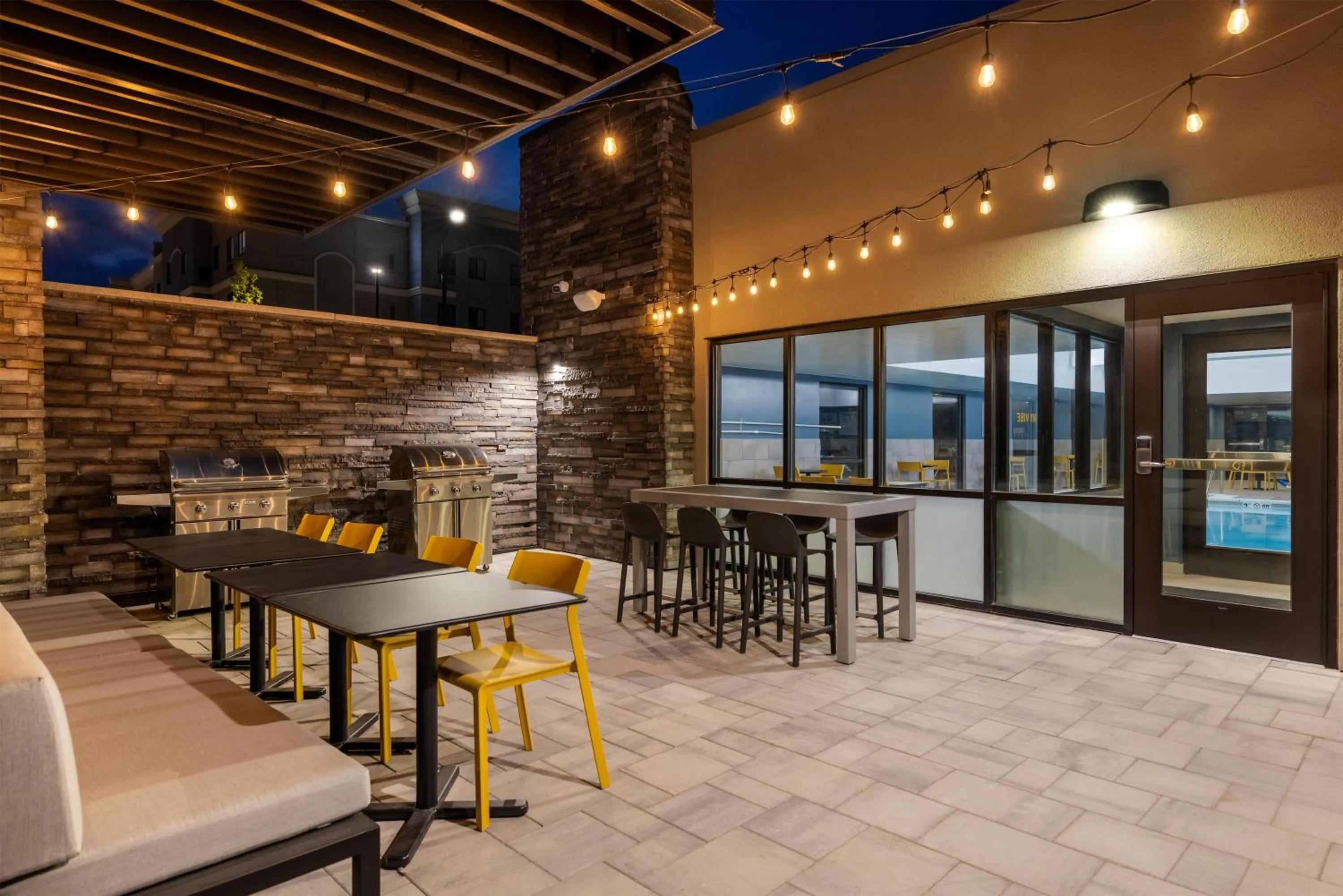 Patio in Home2 Suites By Hilton Ames
