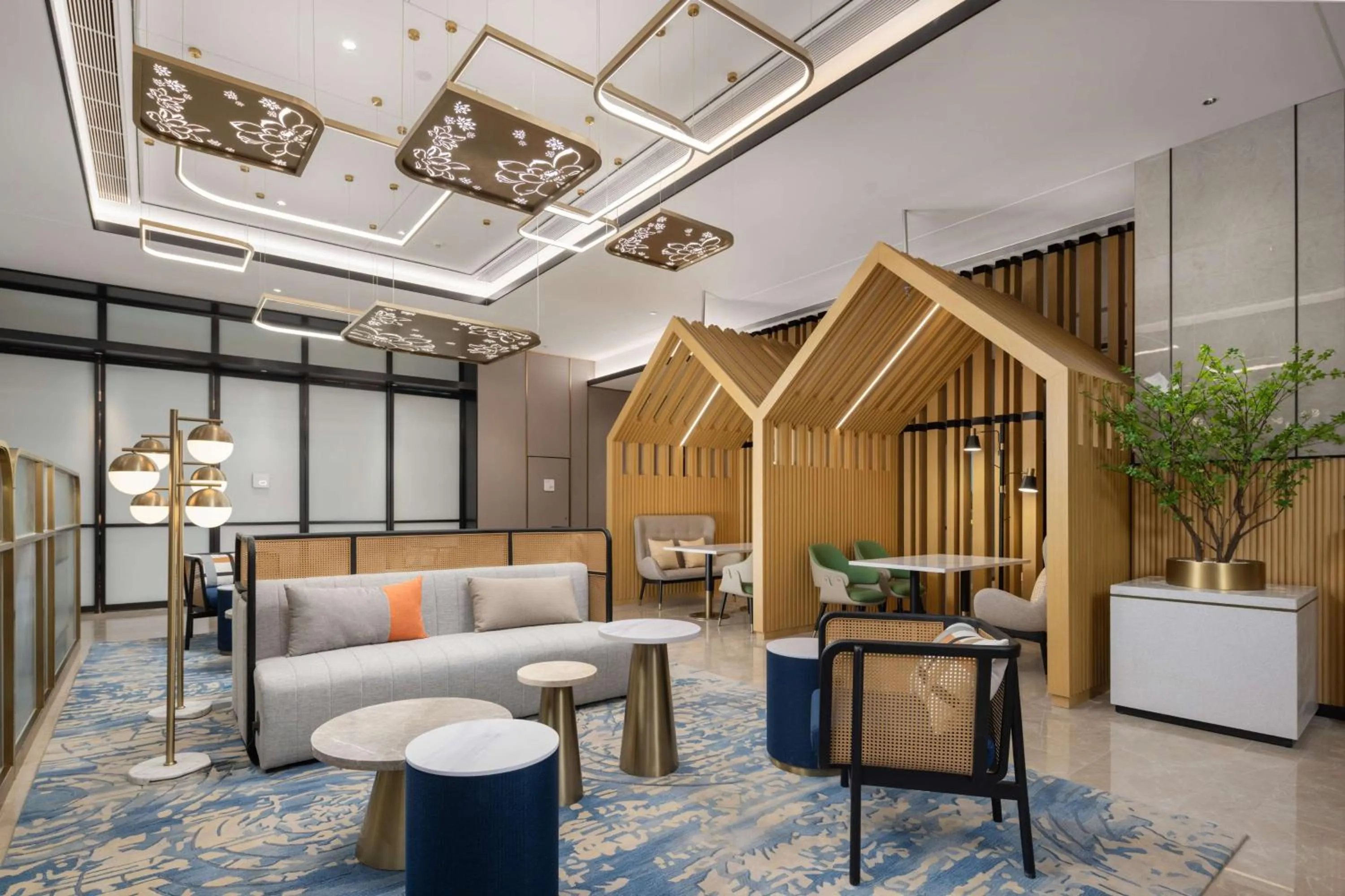 Lobby or reception in Hilton Garden Inn Zhoukou Huaiyang