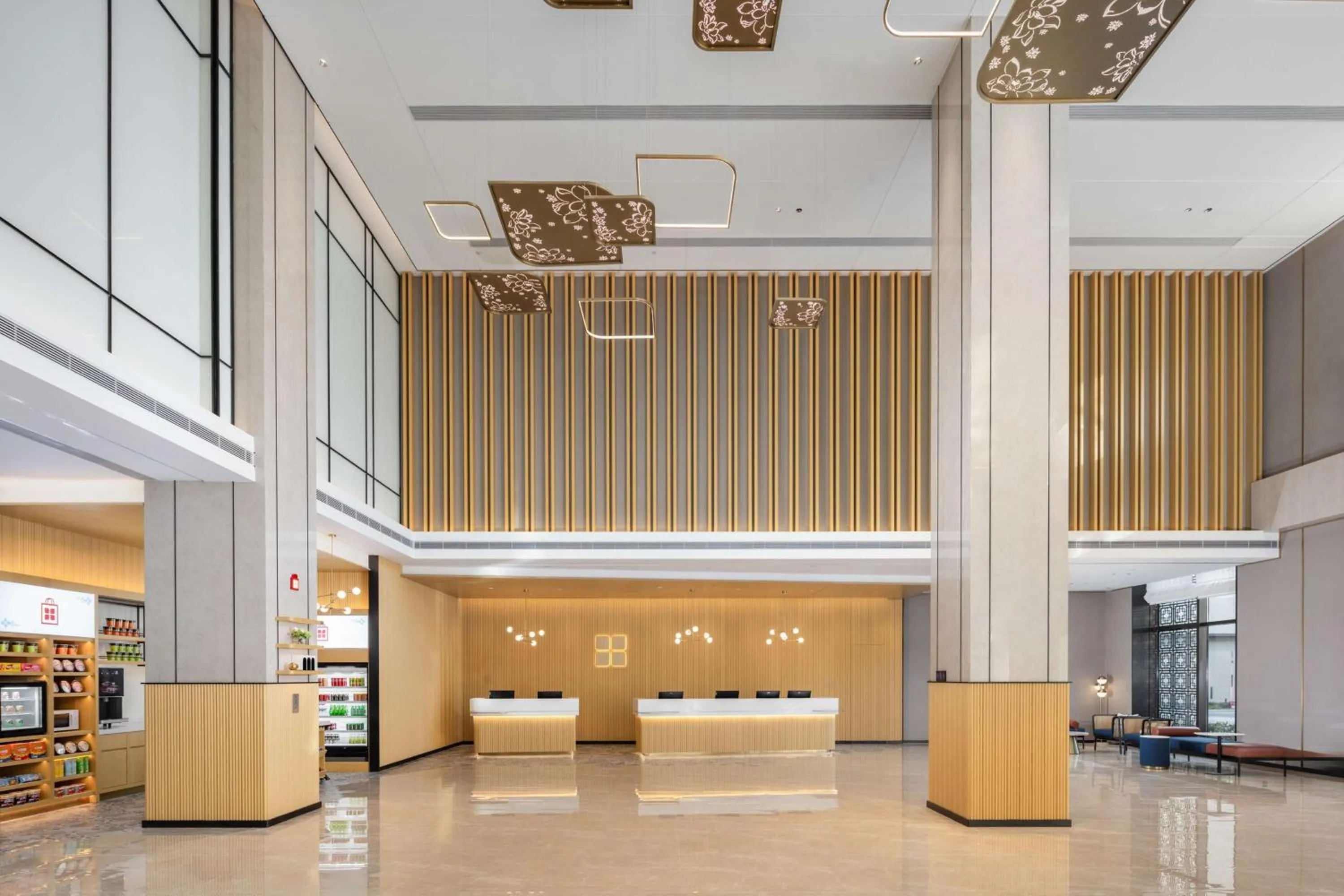 Lobby or reception in Hilton Garden Inn Zhoukou Huaiyang
