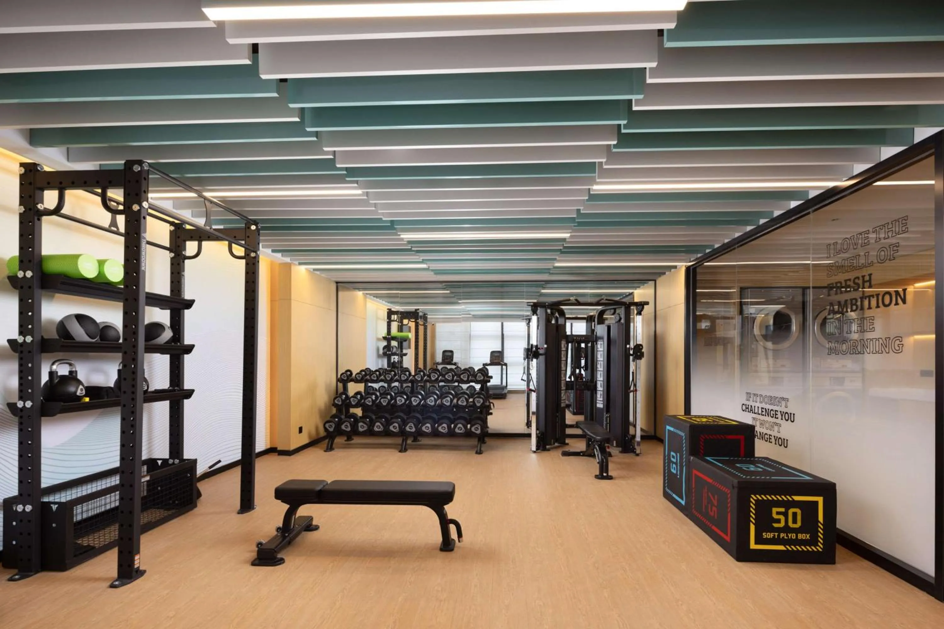 Fitness centre/facilities in Hilton Garden Inn Zhoukou Huaiyang