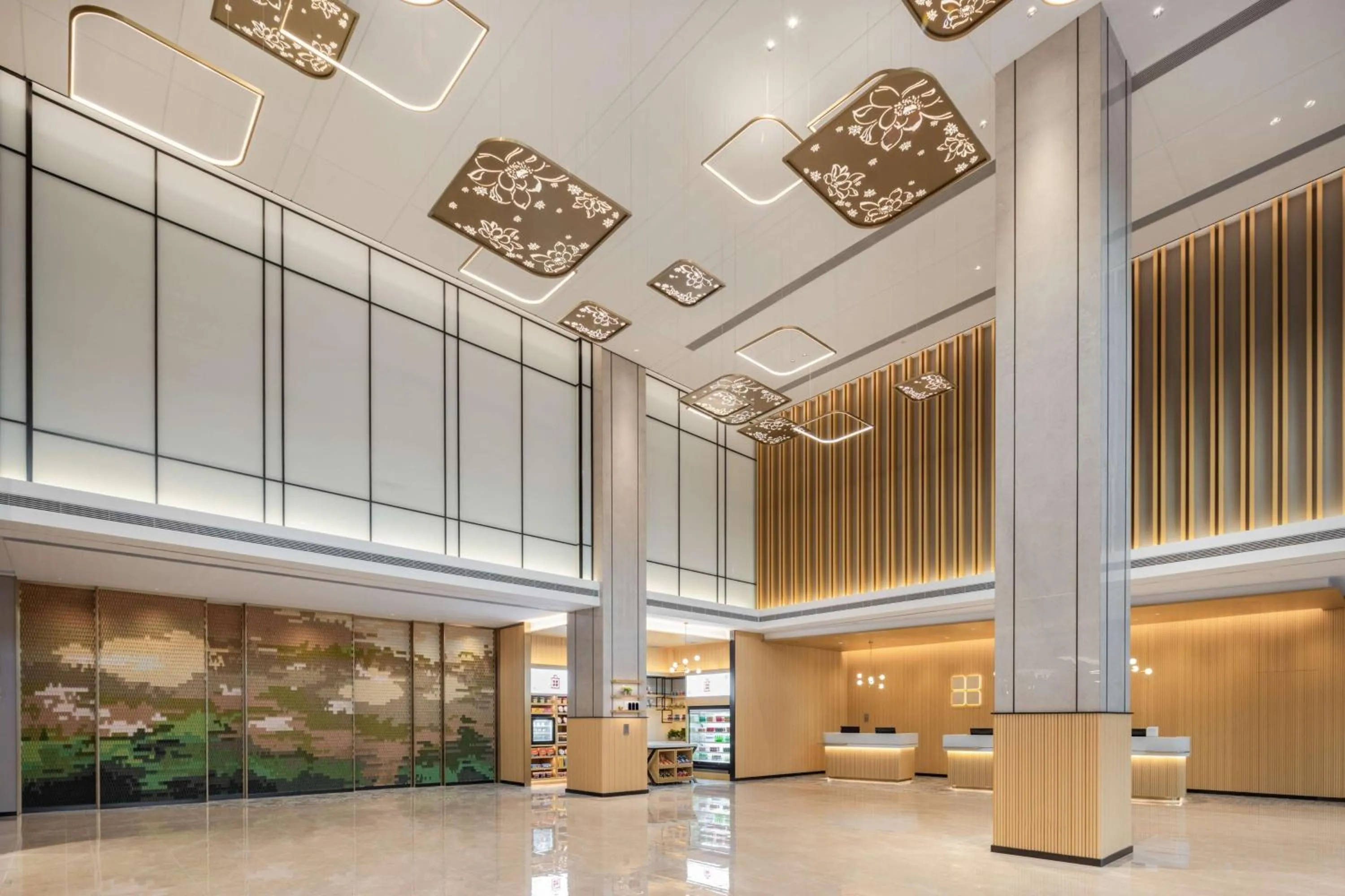 Lobby or reception in Hilton Garden Inn Zhoukou Huaiyang