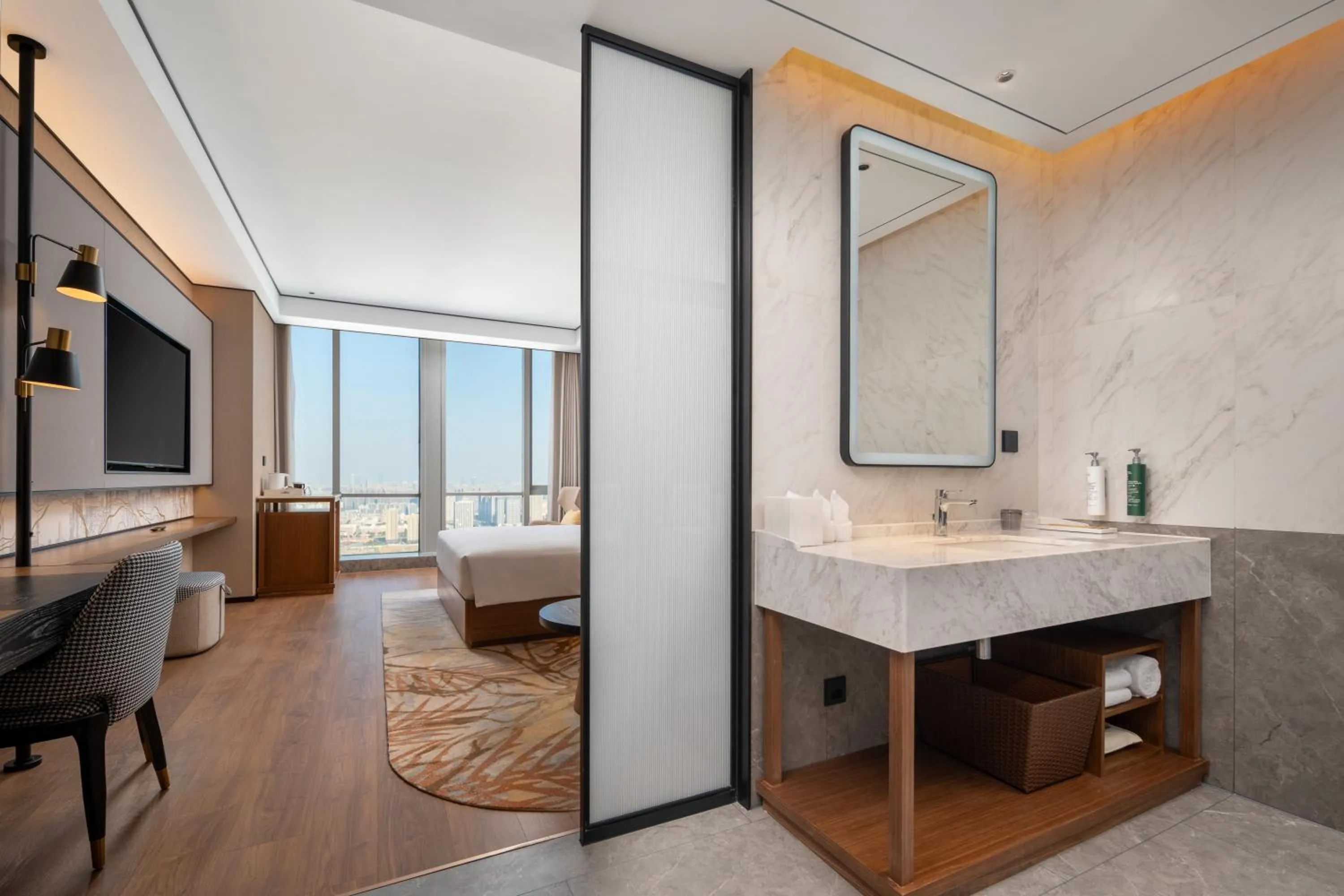 Photo of the whole room in Hilton Garden Inn Hefei Feixi