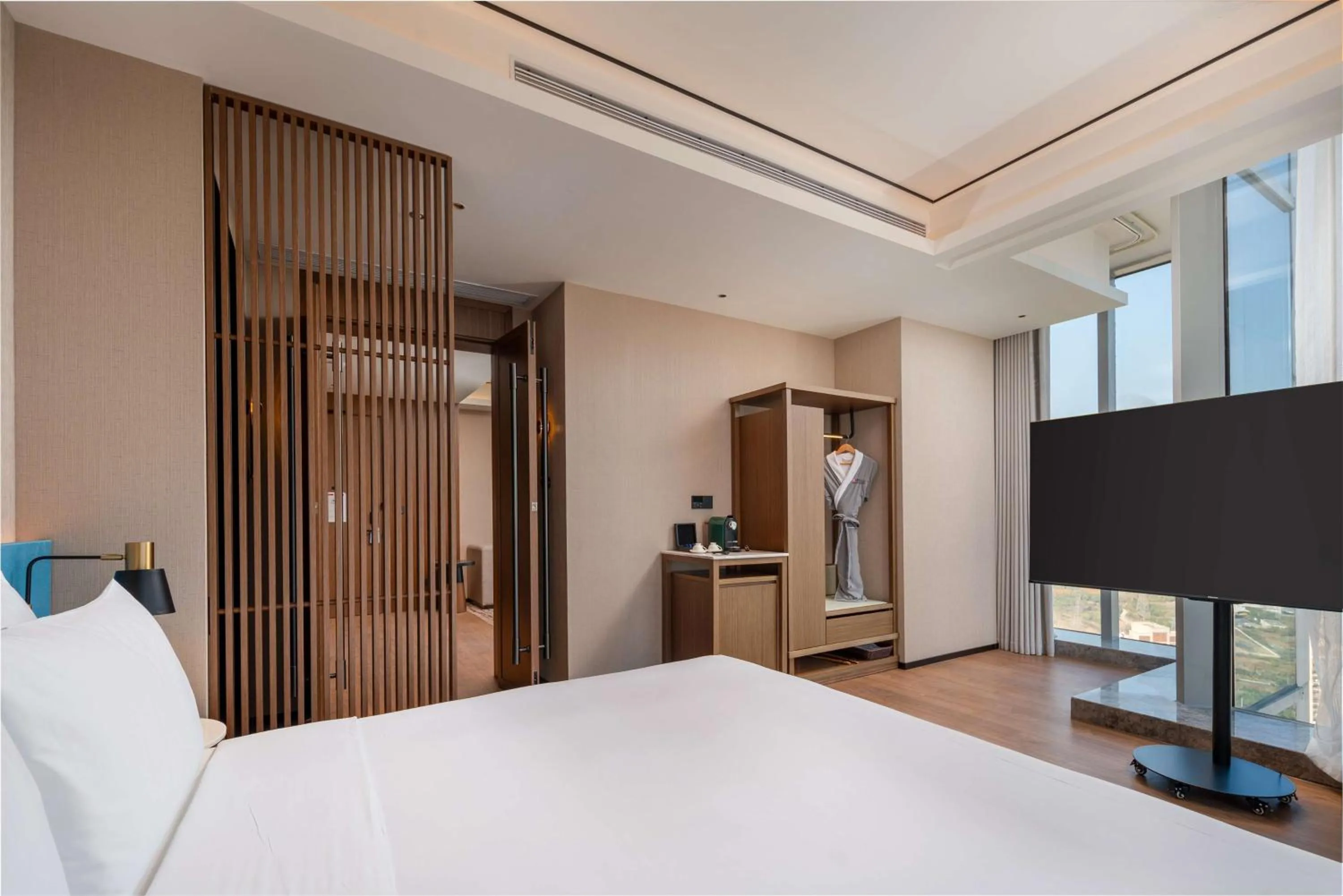 Bed in Hilton Garden Inn Hefei Feixi