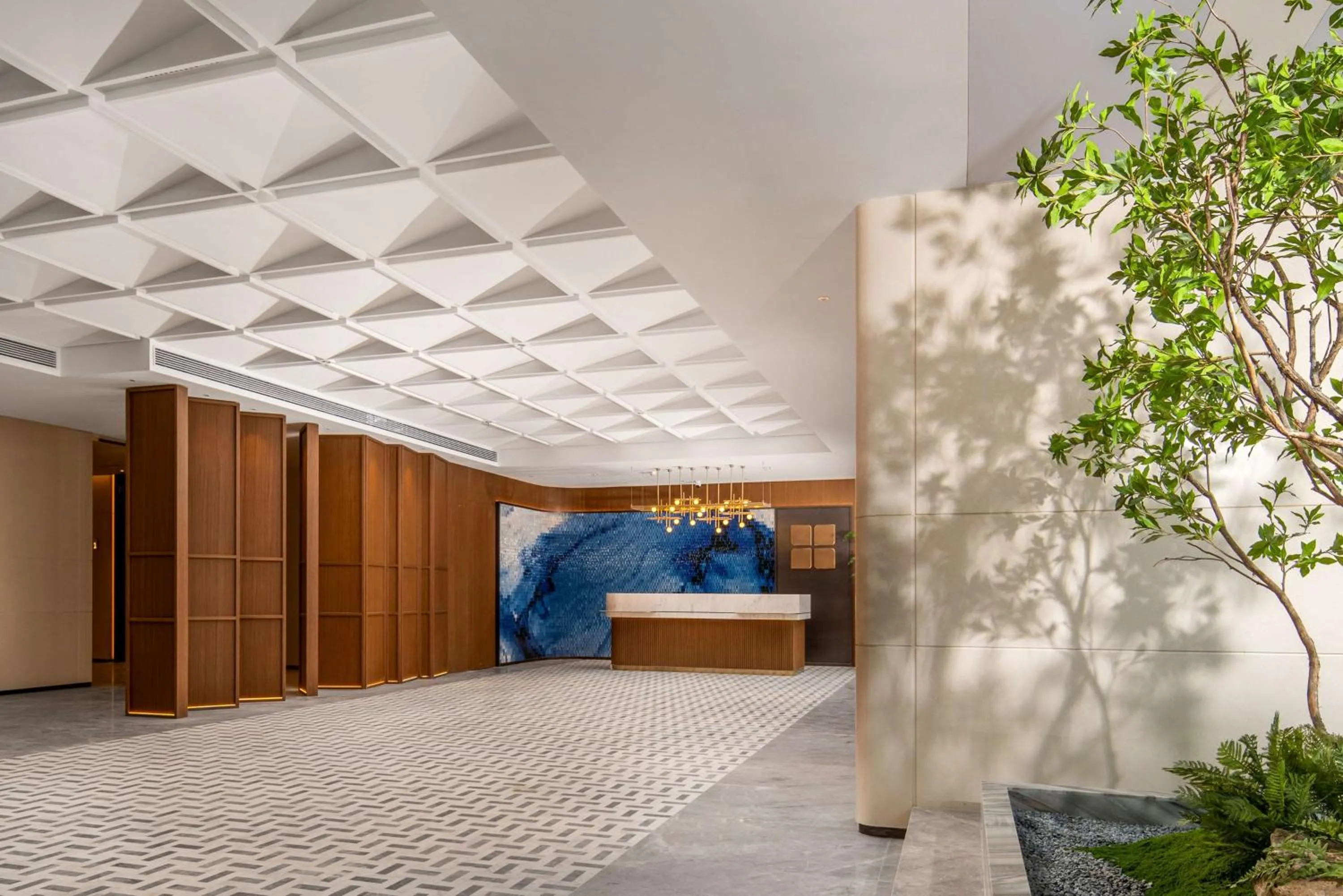 Lobby or reception in Hilton Garden Inn Hefei Feixi