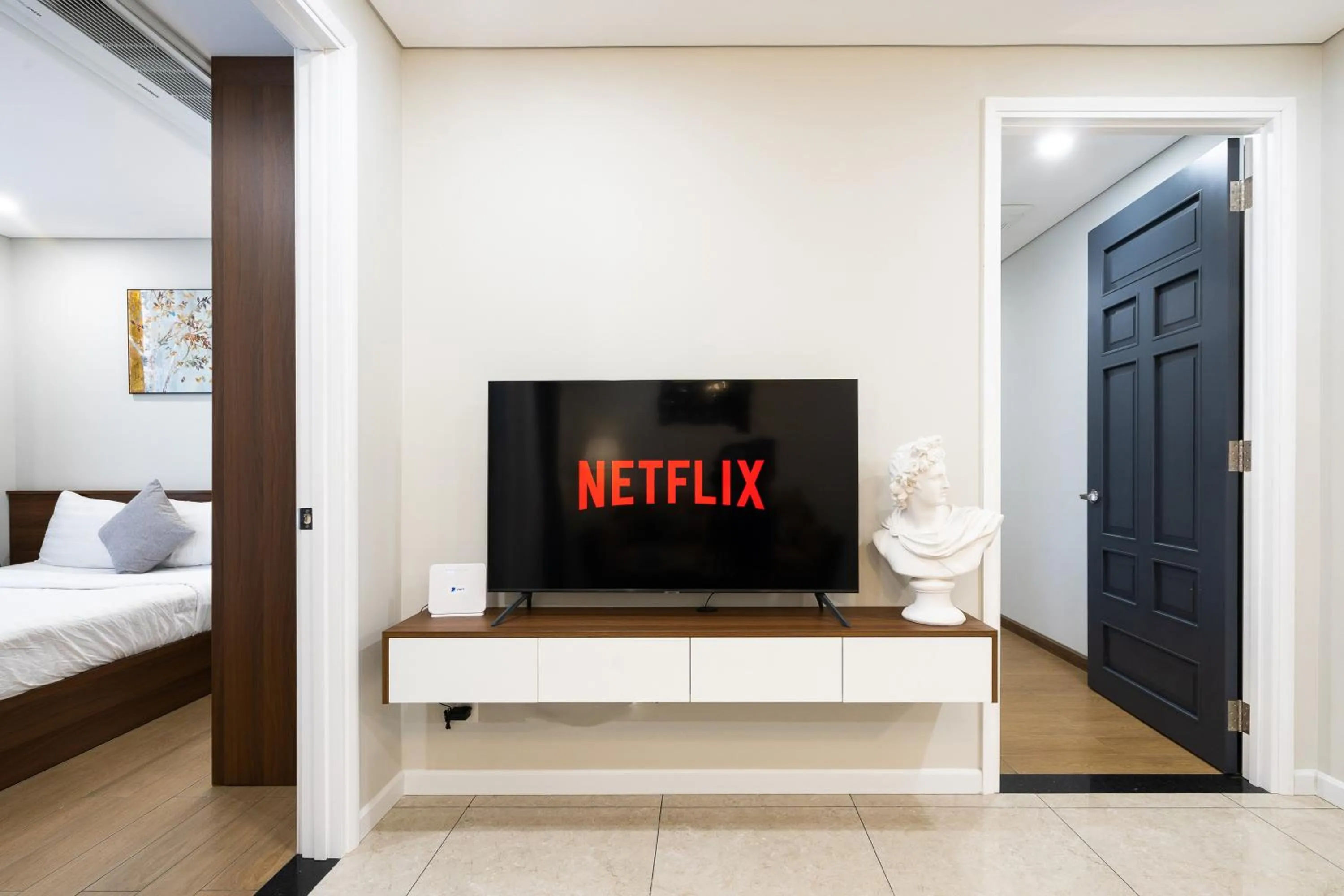 Bed in Great View Vinh Hoi Apartment