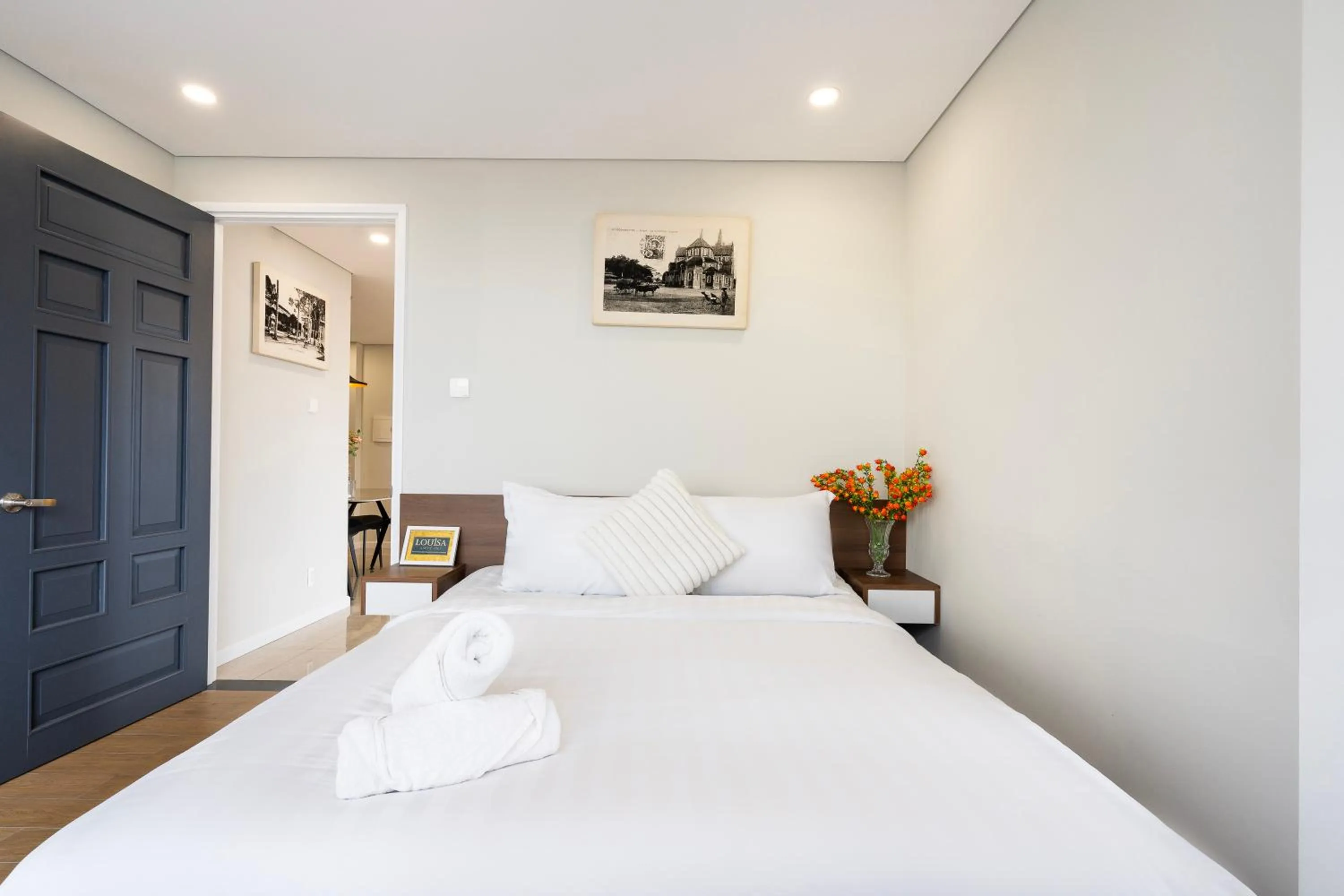 Bed in Great View Vinh Hoi Apartment