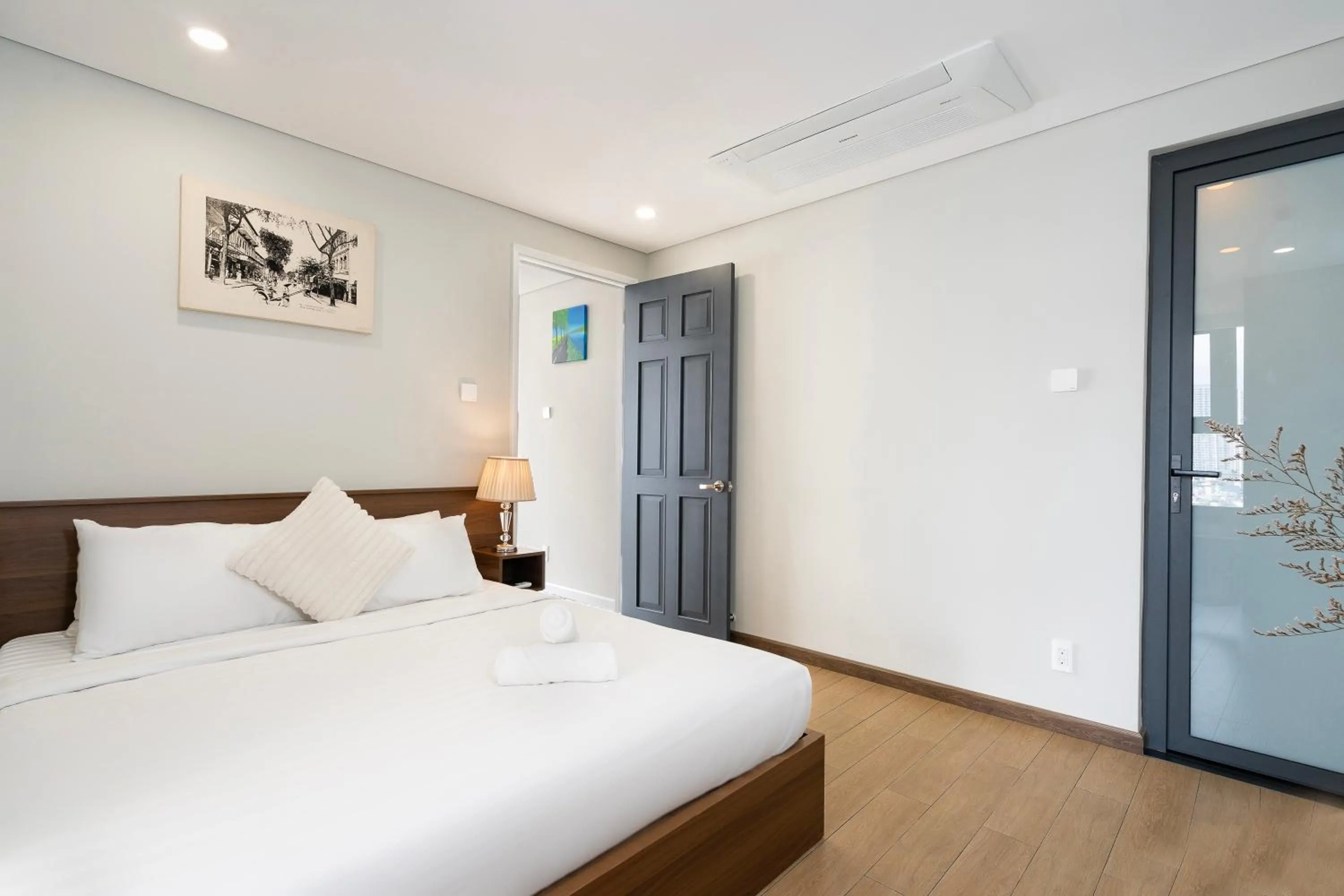Bed in Great View Vinh Hoi Apartment