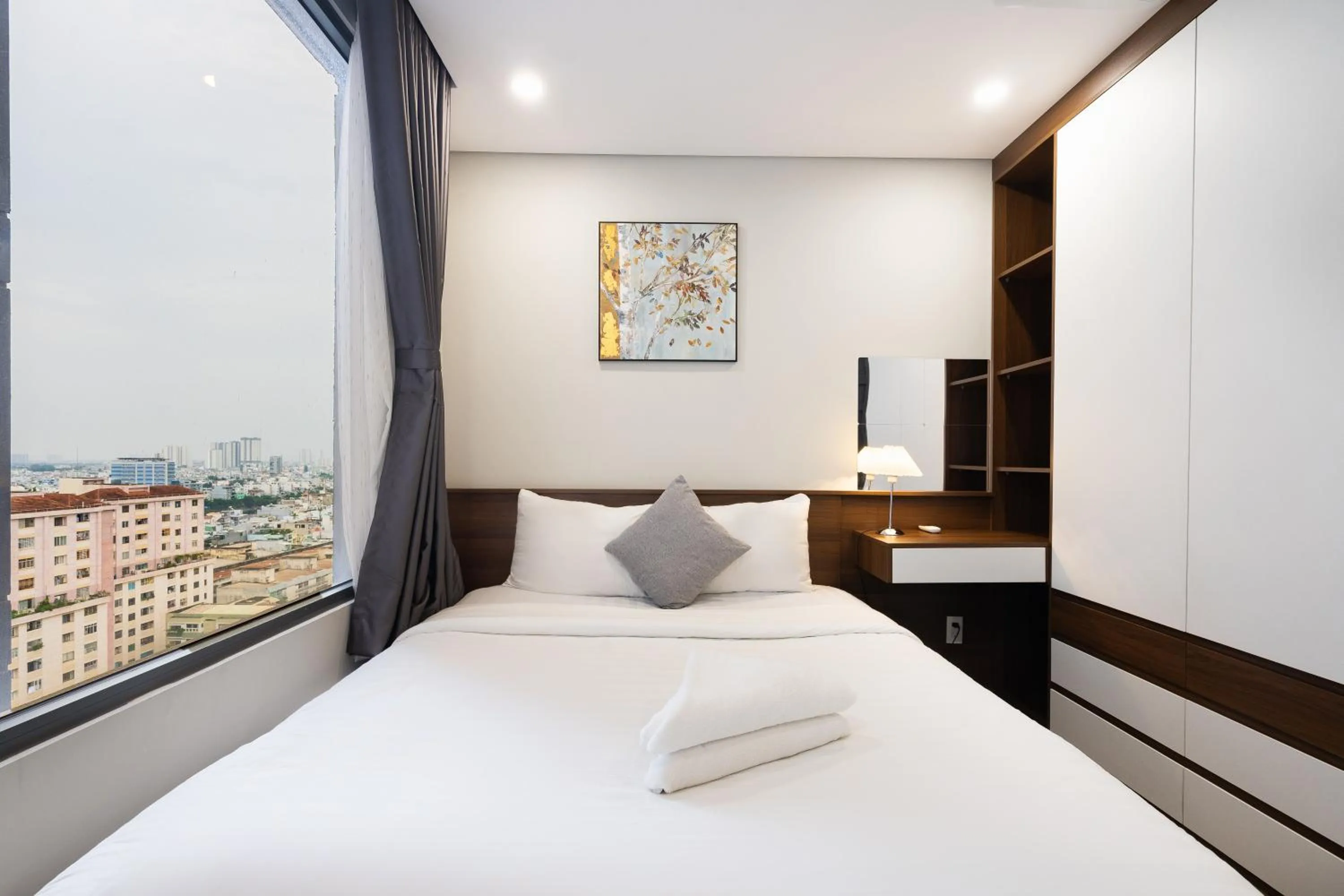 Bed in Great View Vinh Hoi Apartment