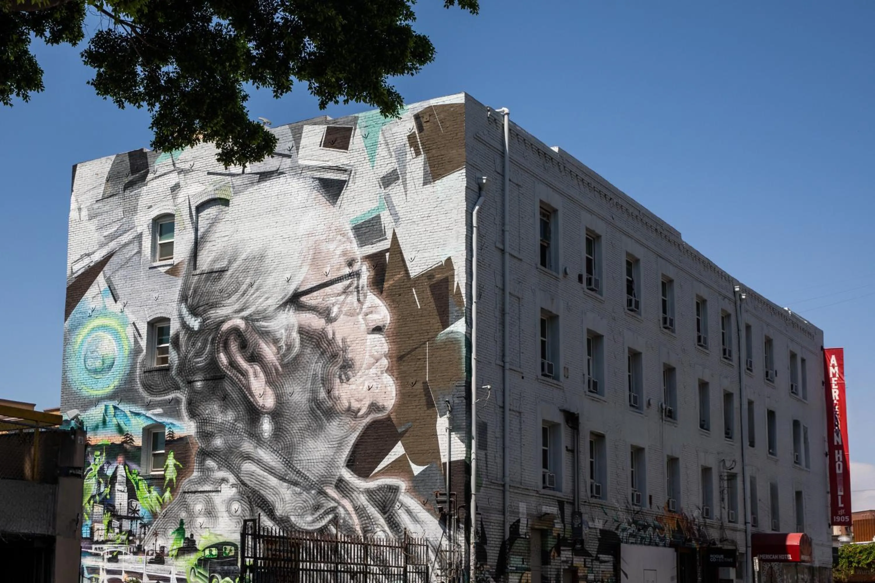 Property building in American Hotel