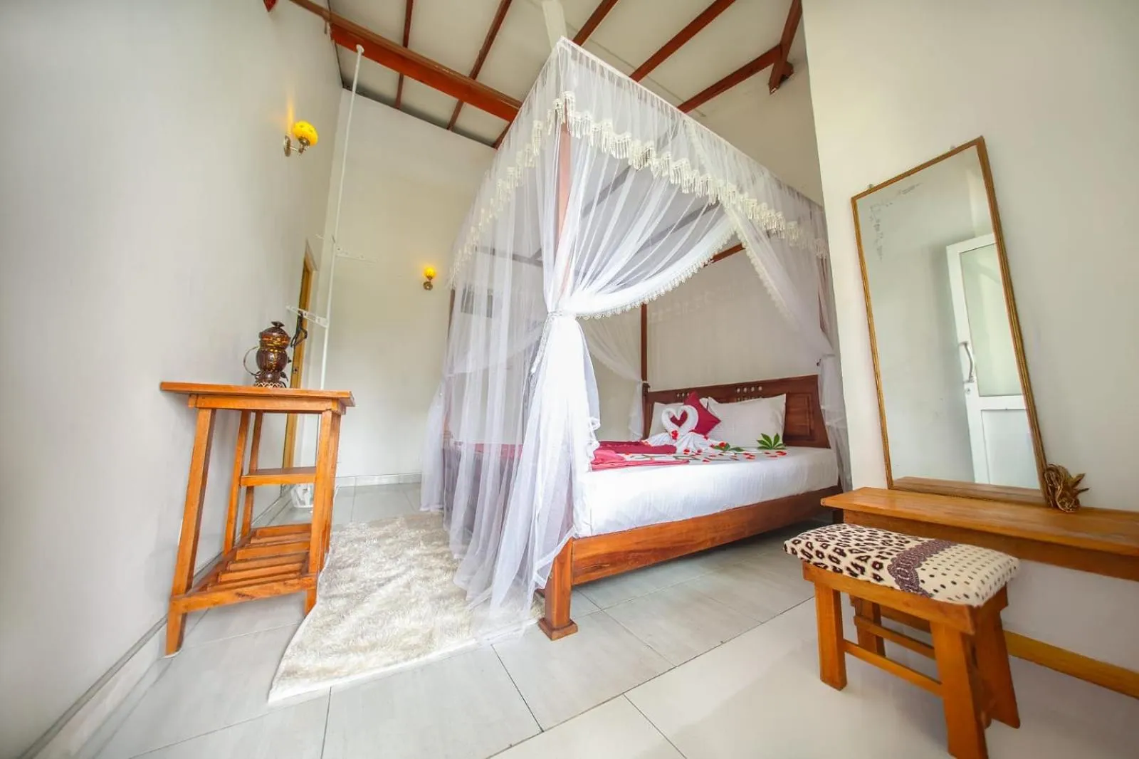 Bed in ALP Guest House