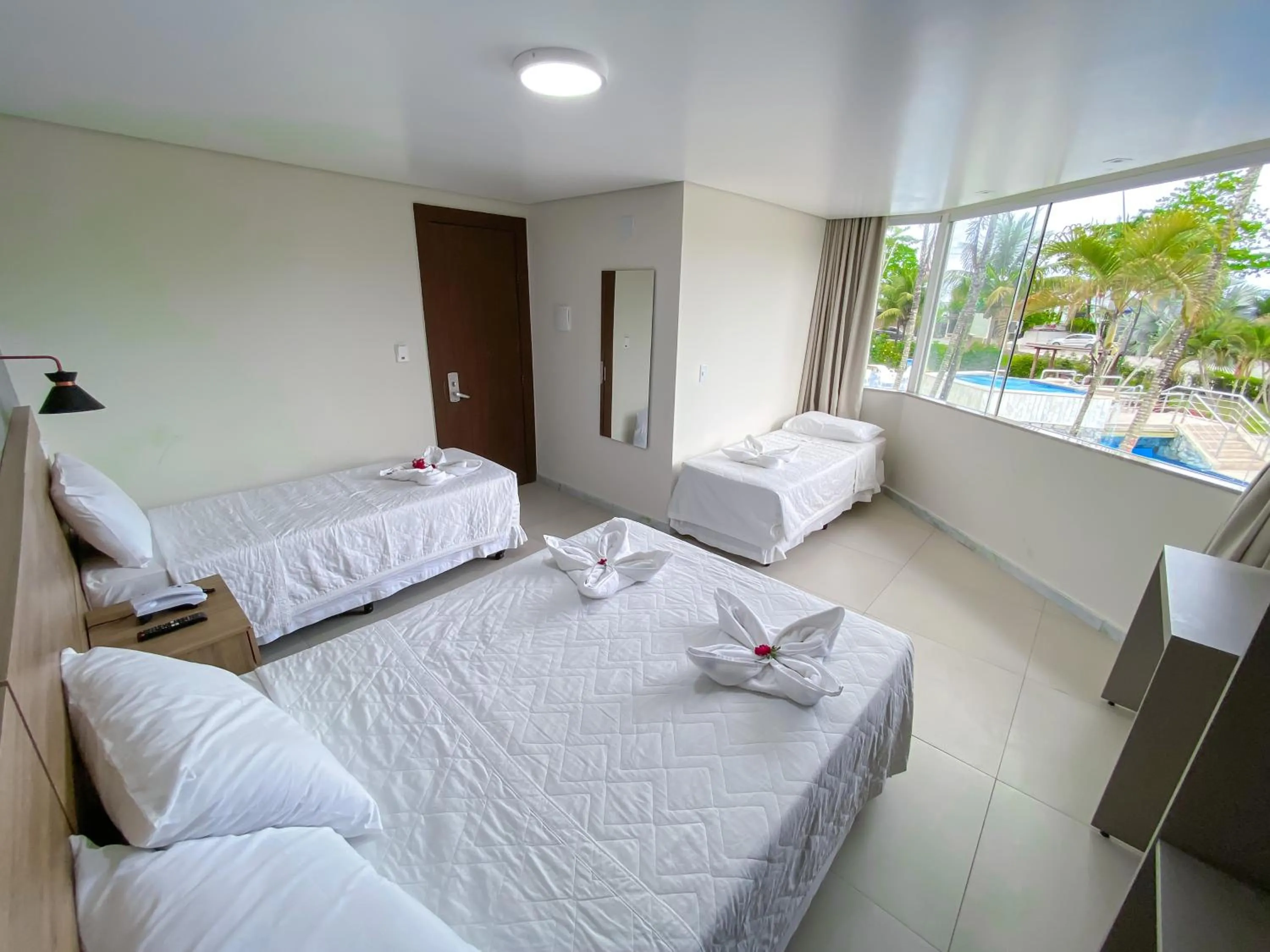 Bed in Bosque do Porto Praia Hotel