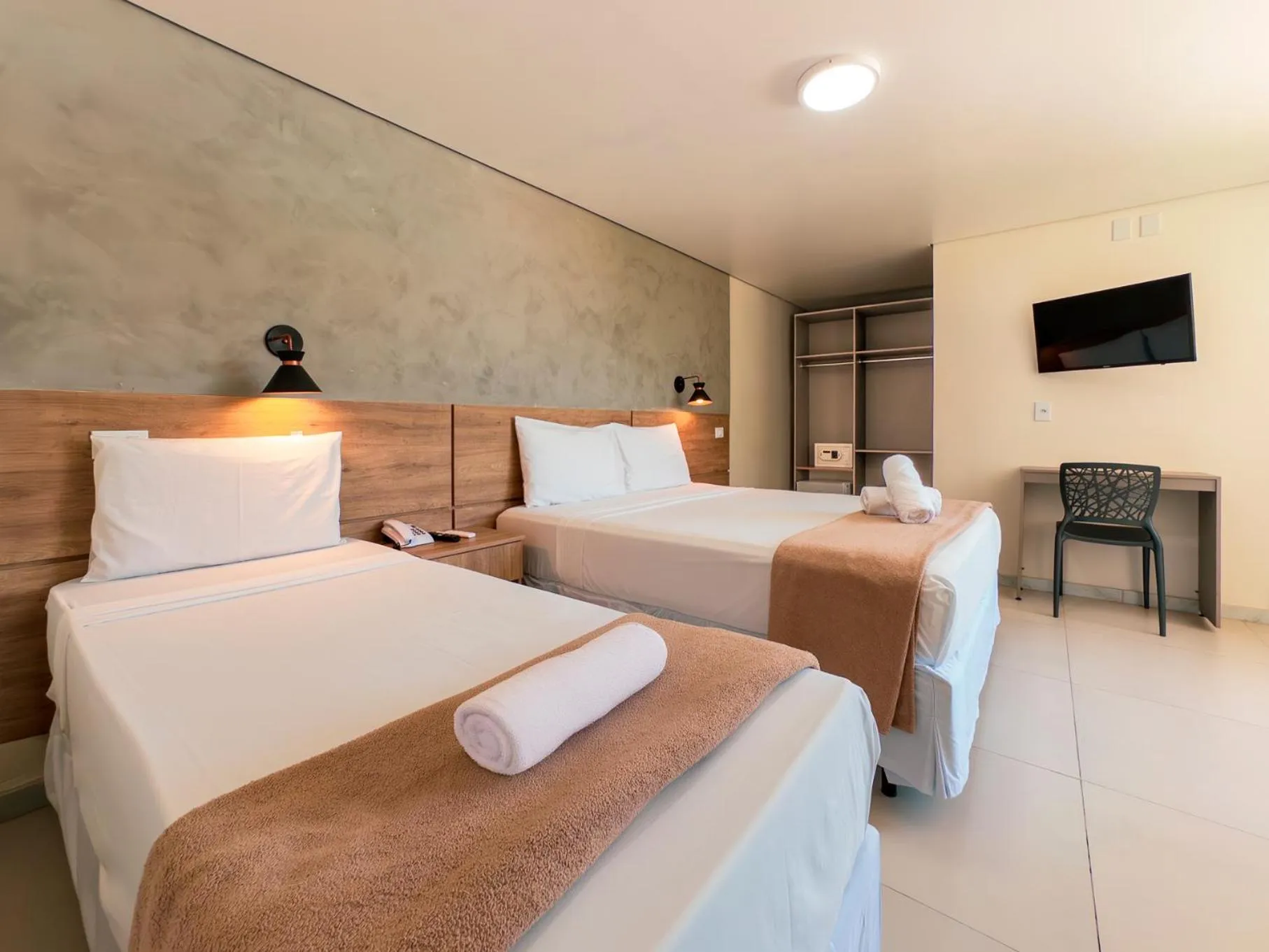 Bed in Bosque do Porto Praia Hotel